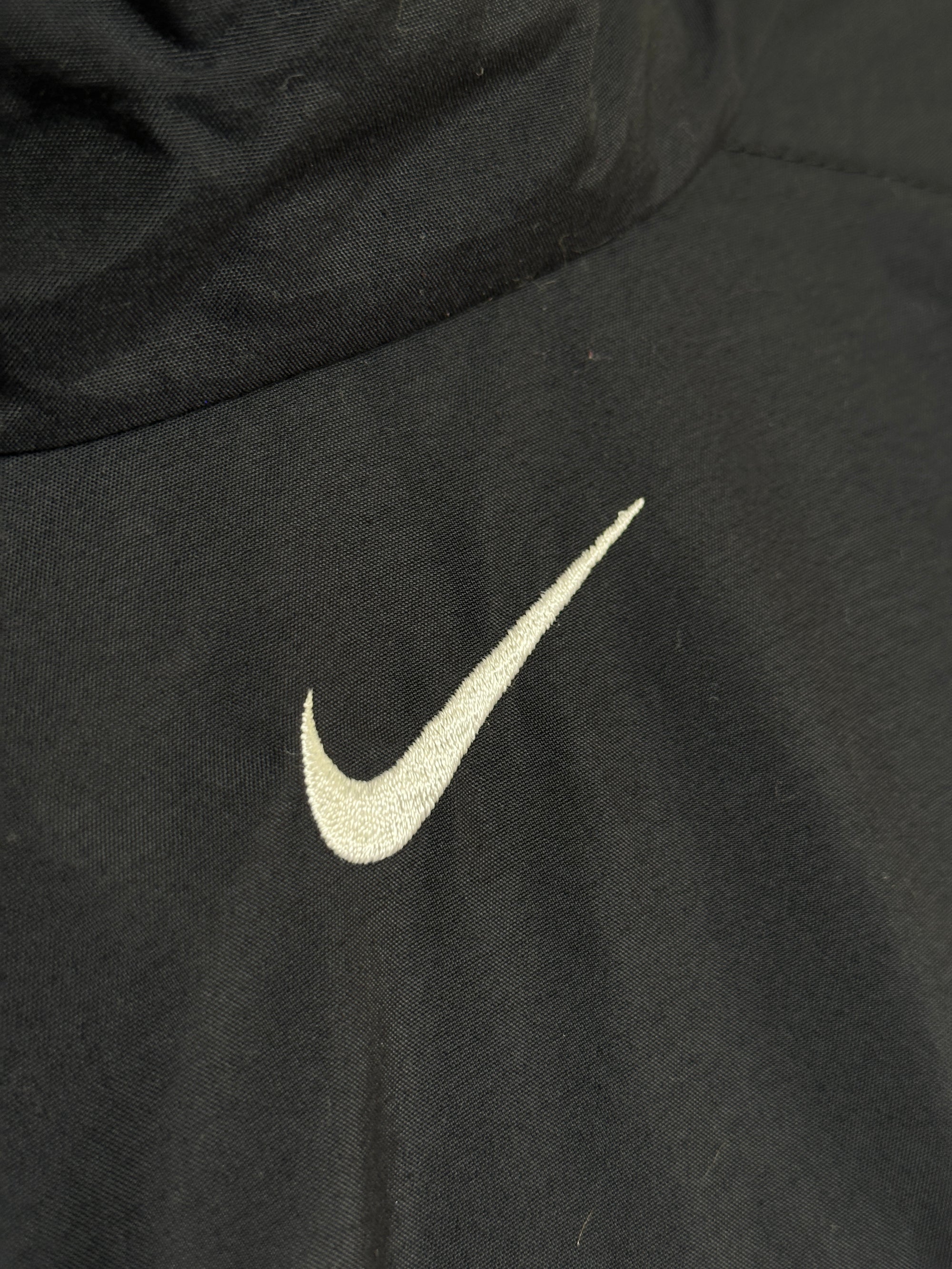 2000s Nike Trackjacket Trainingsjacke Schwarz Blau M–L | Men’s Vintage
