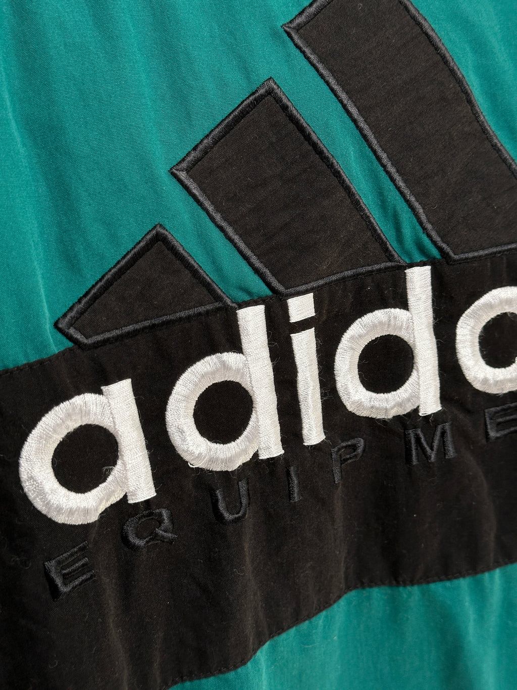 1990s Adidas Equipment Leichte Jacke Streifen L–XL | Men’s Vintage