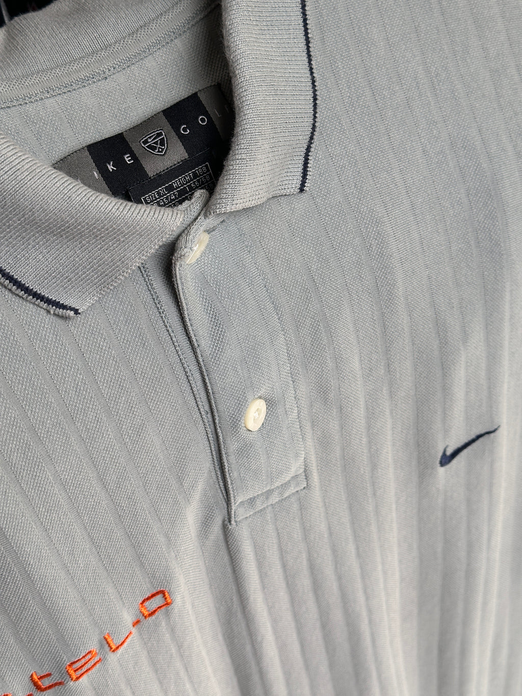 2000s Nike x Golf Poloshirt Grau Otello XL