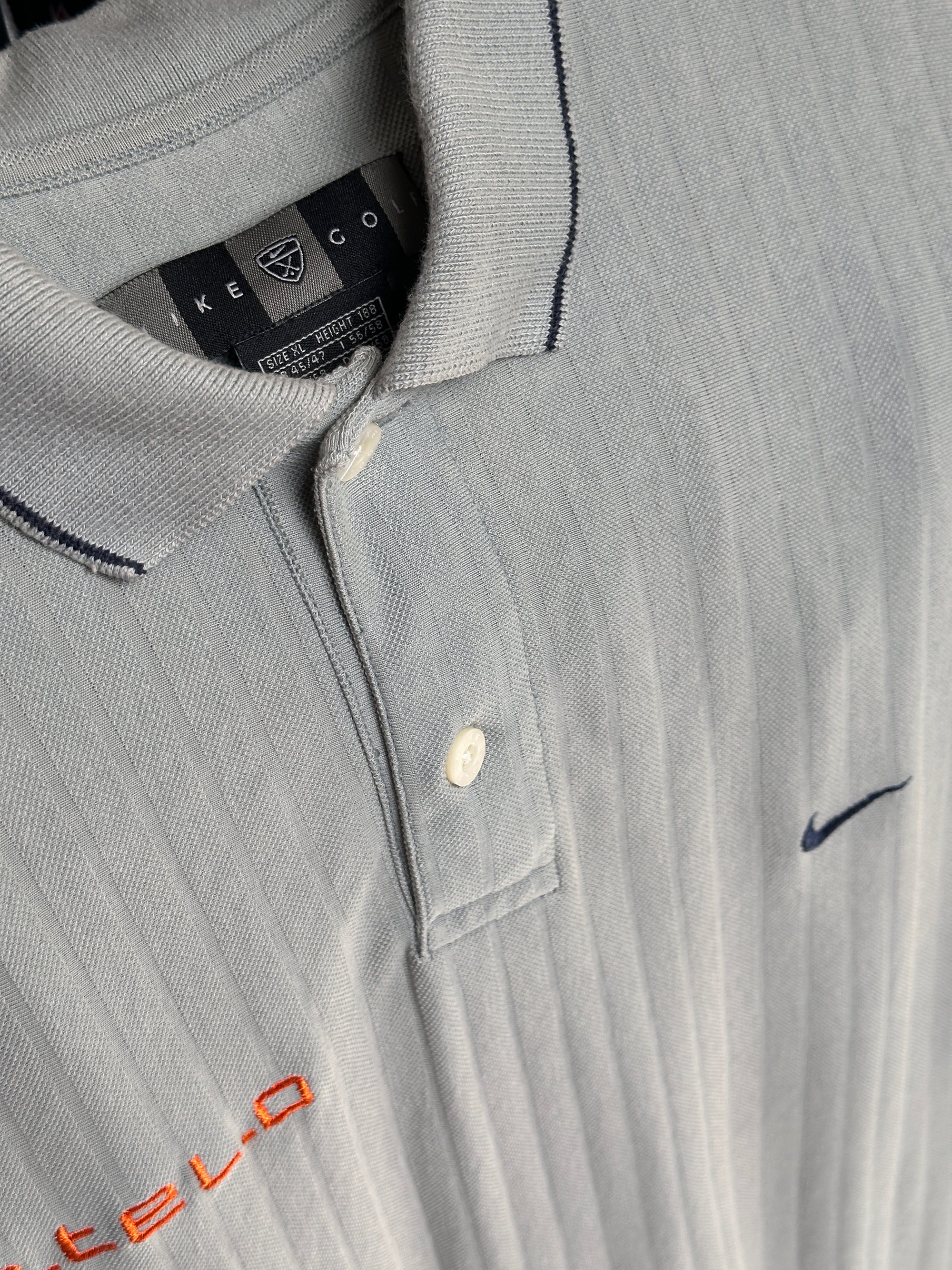 2000s Nike x Golf Poloshirt Grau Otello XL