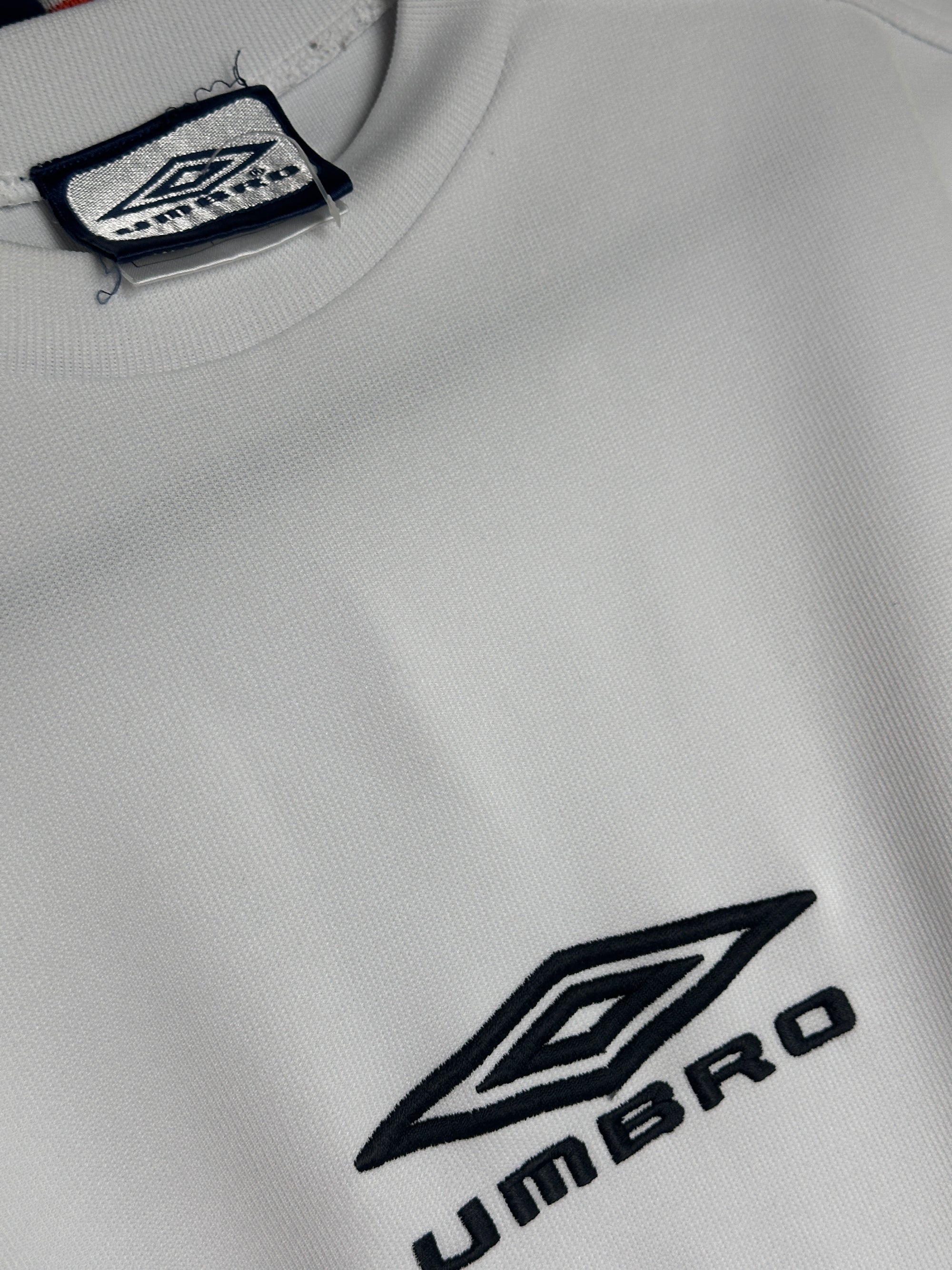 1990s Umbro Weiß T-Shirt XL | Men’s Vintage
