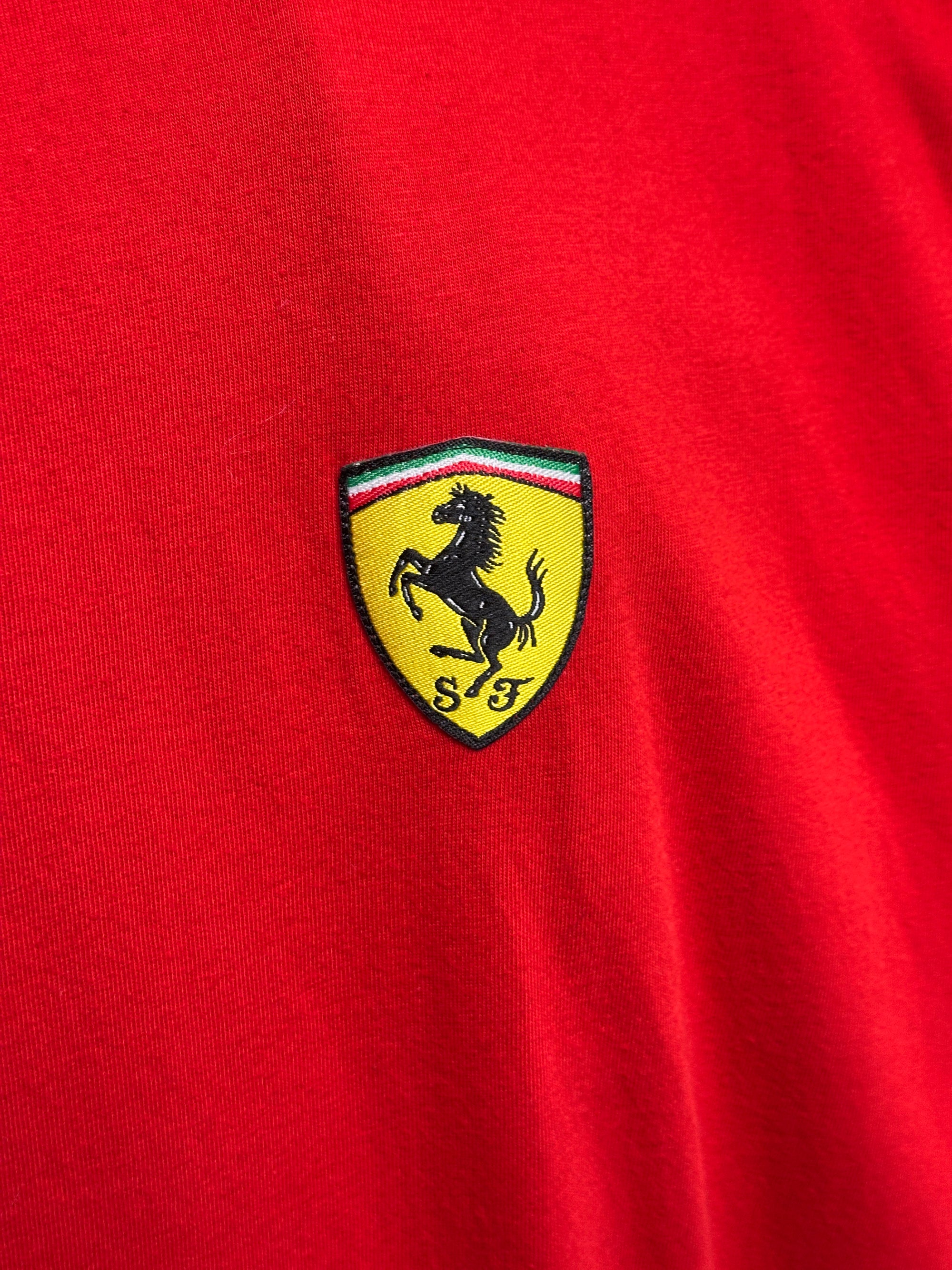 2002 Vintage Ferrari T-Shirt | Rotes Y2K Tee Herren XL