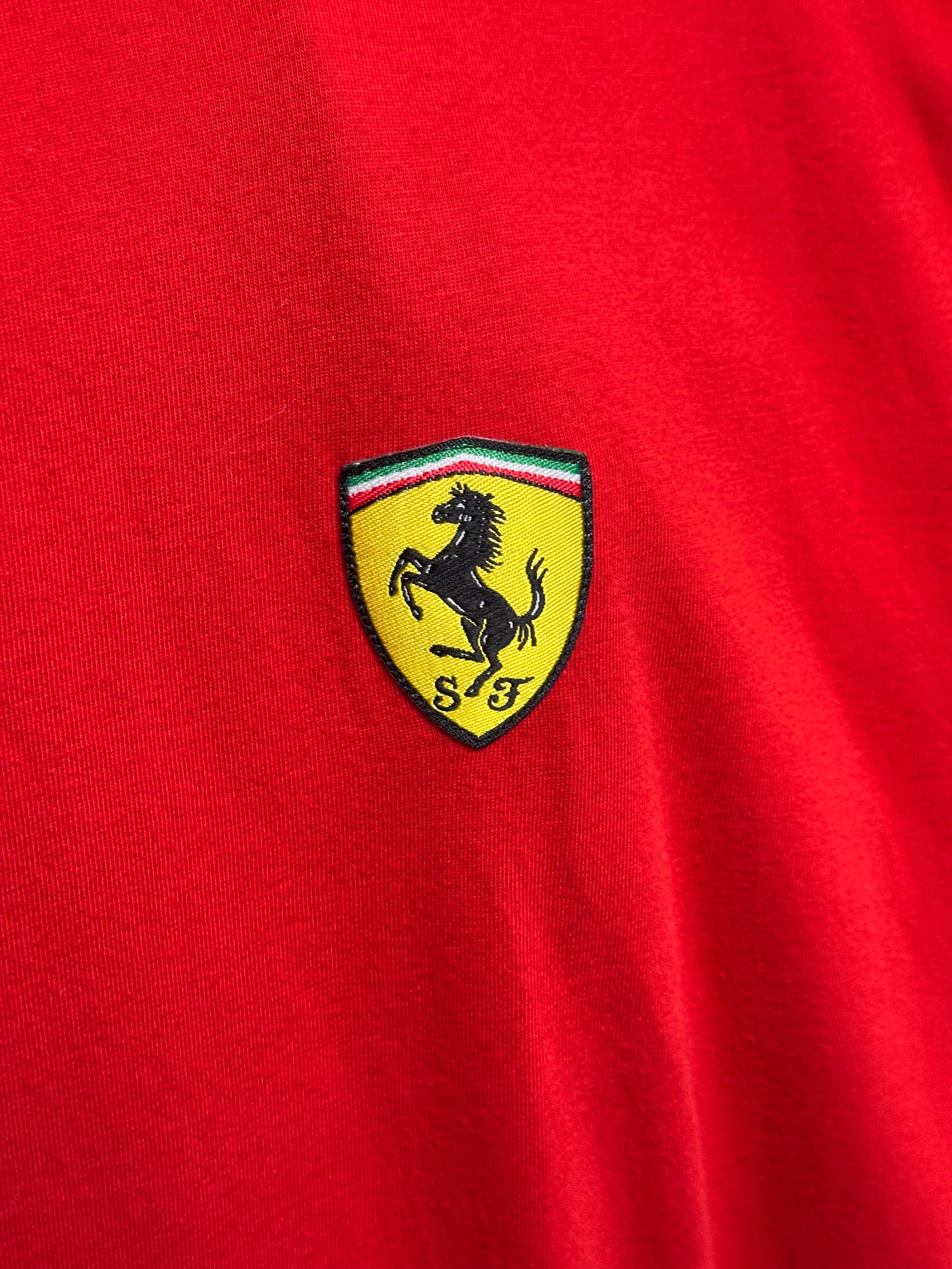 2002 Vintage Ferrari T-Shirt | Rotes Y2K Tee Herren XL