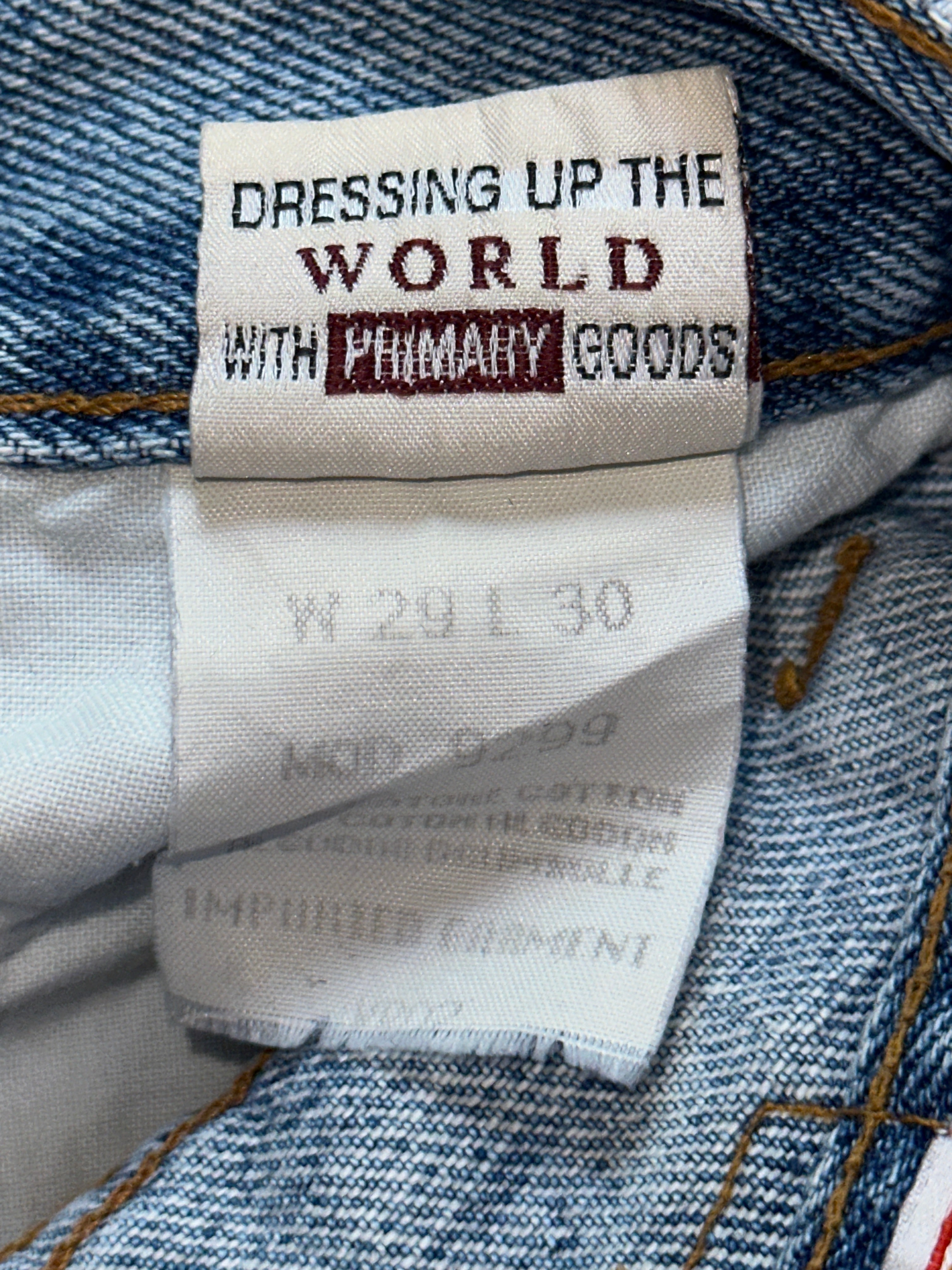1990s Rifle Jeans Shorts Blau mit Waschung | Women’s Size 36 | Vintage