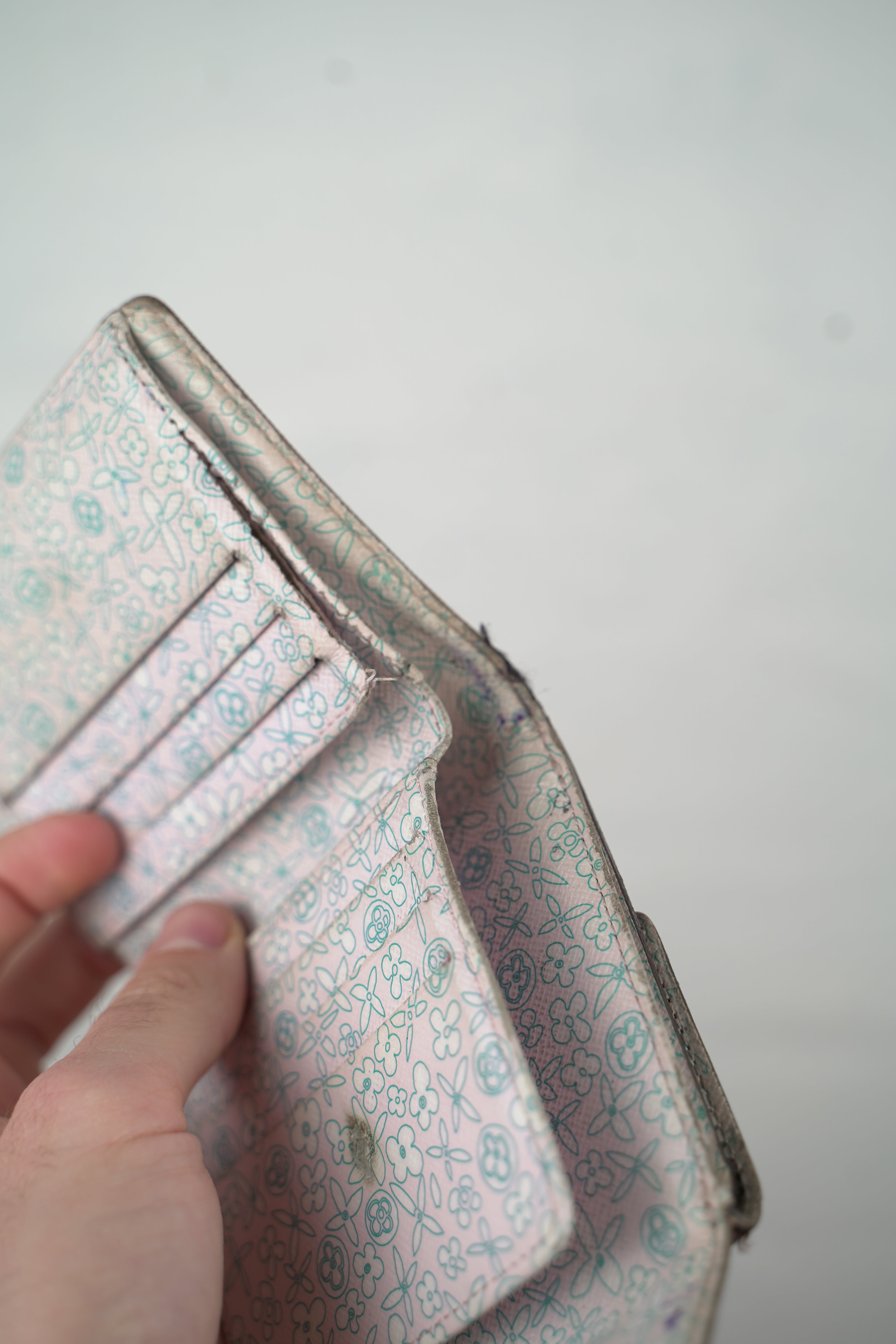 Louis Vuitton Elise Wallet Monogram Canvas M61652 Fleuri