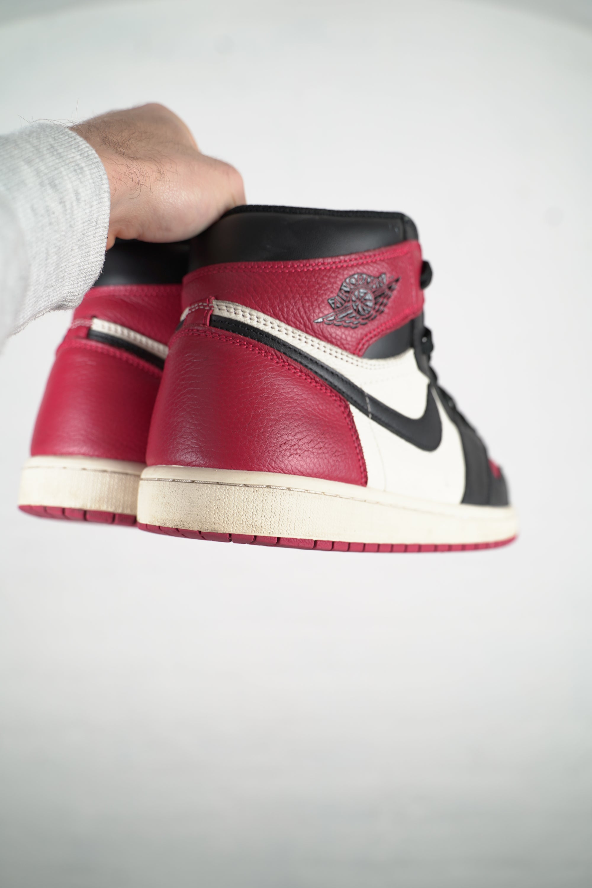 Nike Air Jordan 1 High Bred Toe US12 / 46 (2018)