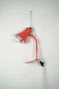 1970s VEB SZV-130 Schreibtischlampe Orange 40W
