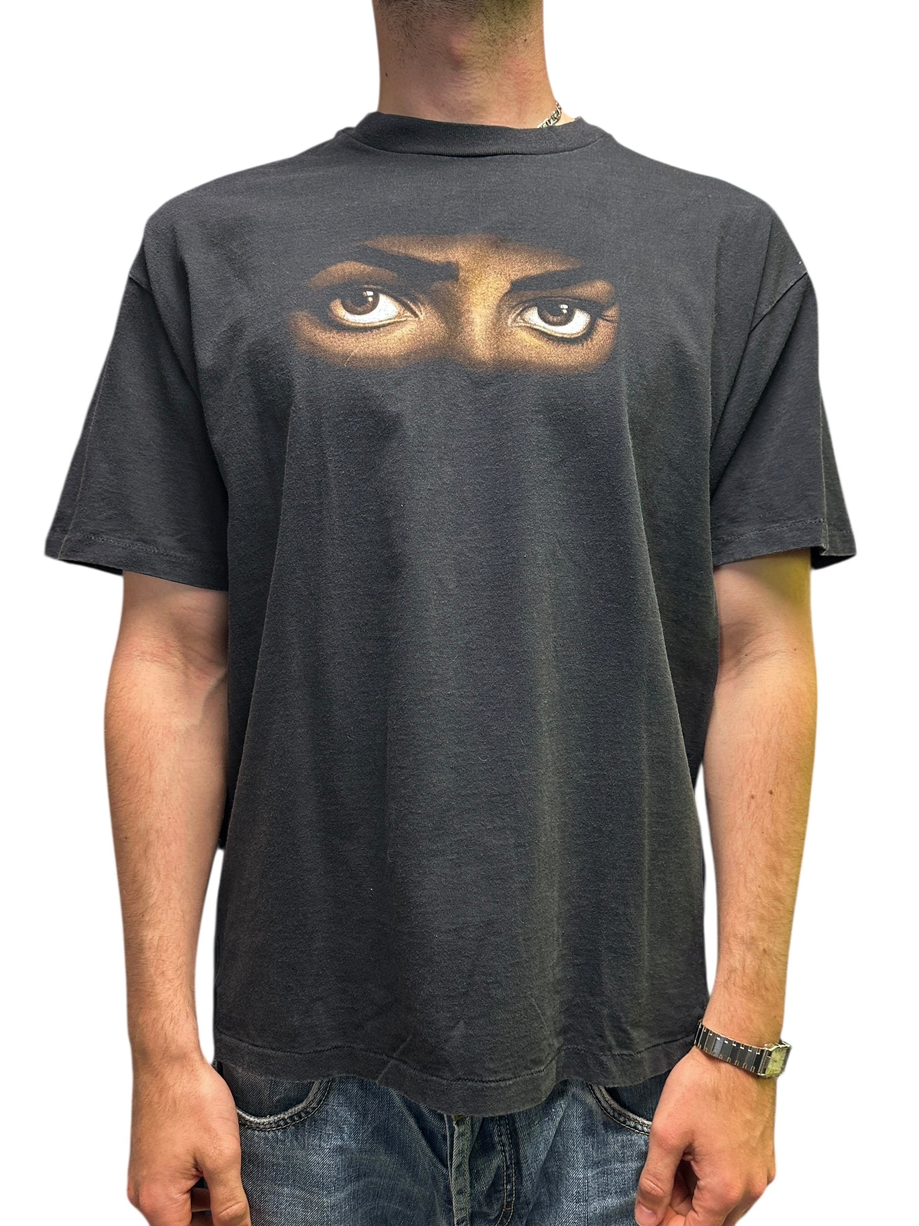 1992 Michael Jackson World Tour Vintage T-Shirt | Hanes USA Single Stitch XL