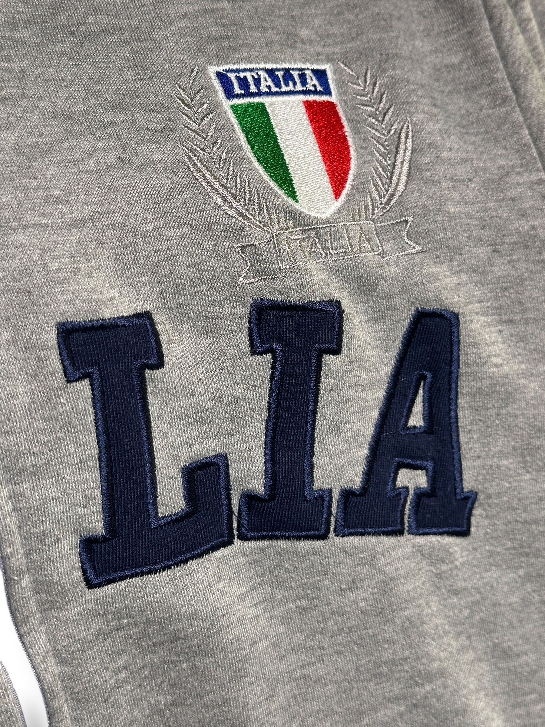 Y2K Italia Zip Hoodie | Size M | Vintage