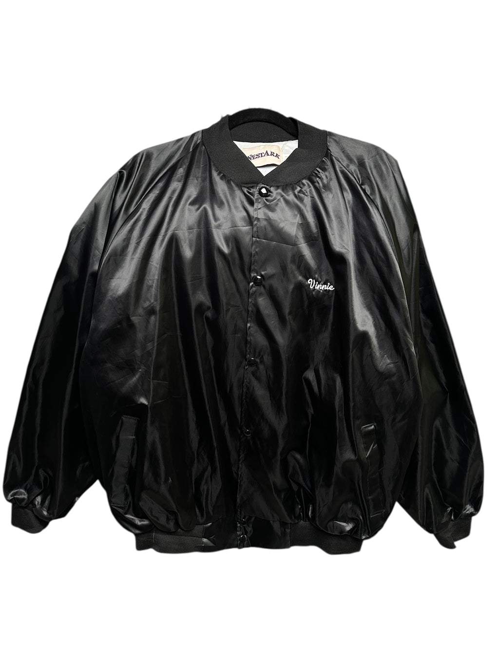 1990s Westark Park Place Poker Bomberjacke XXL | Men’s Vintage