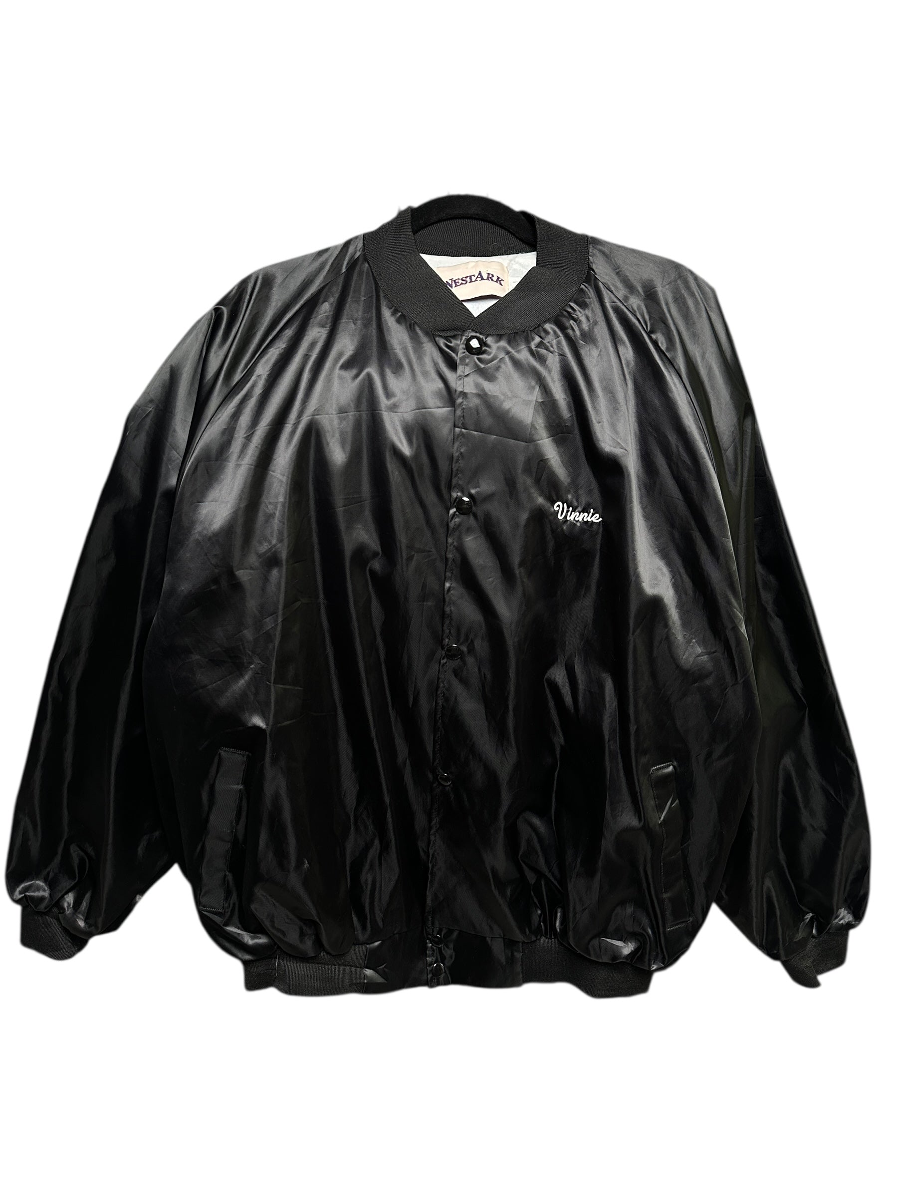1990s Westark Park Place Poker Bomberjacke XXL | Men’s Vintage