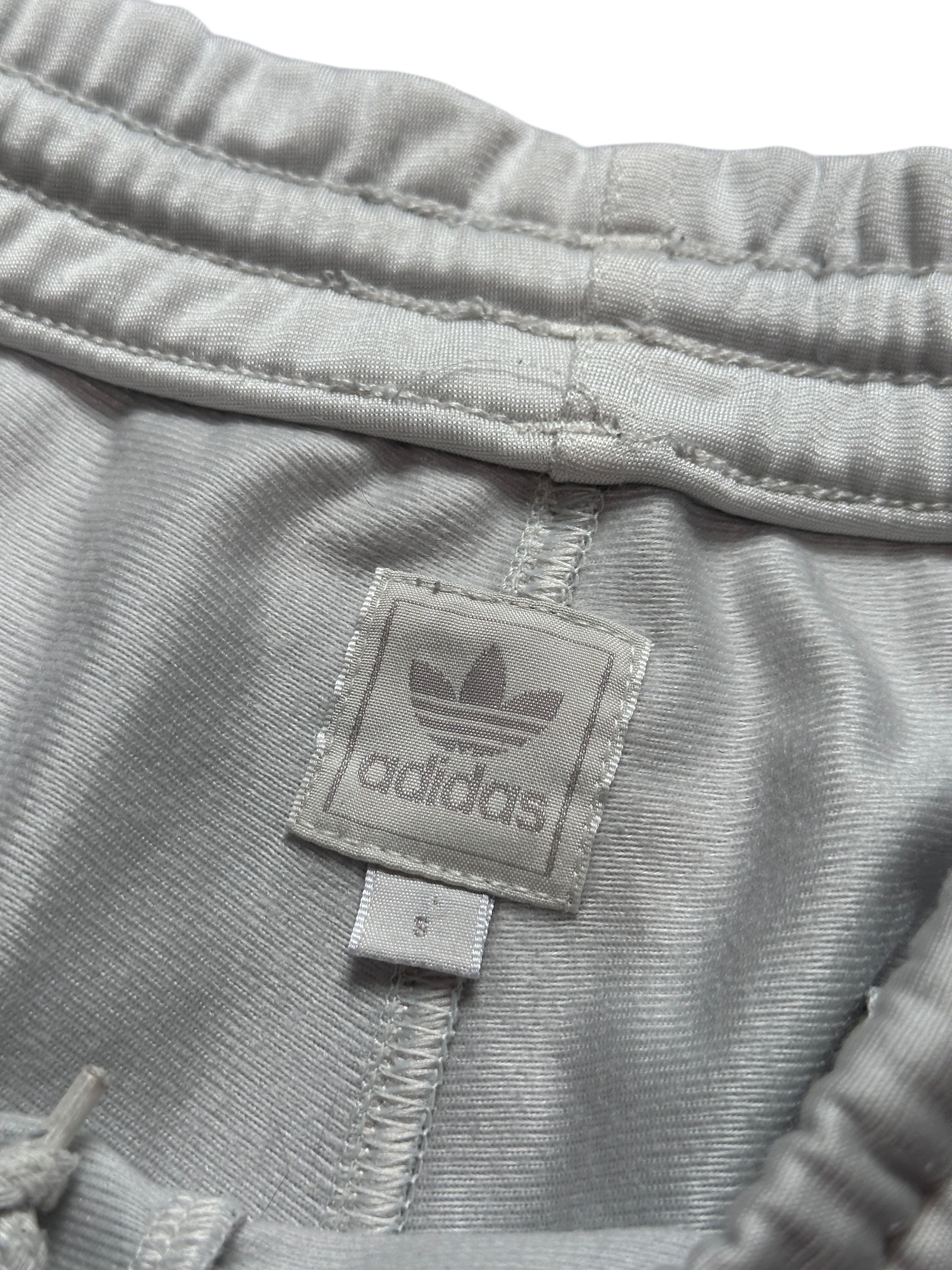 2000s Adidas Firebird Trackpants | Weiß Lila Y2K Hose S Vintage