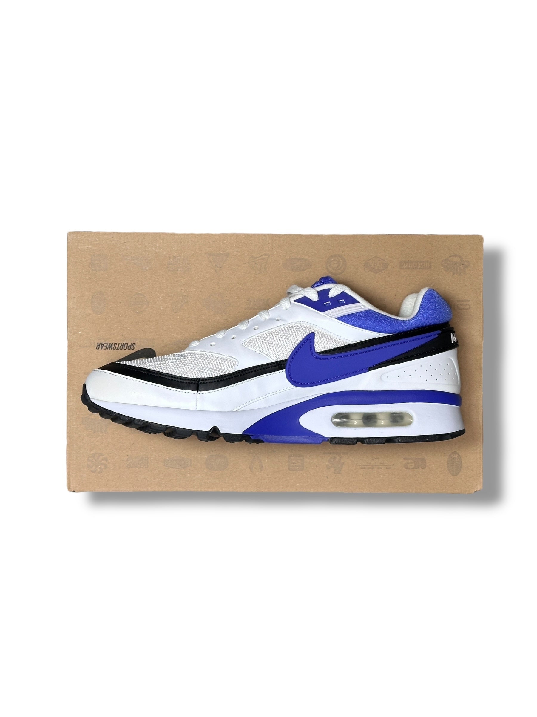 2009 Nike Air Max Classic BW White/Persian Violet/Black US 9.5 EU 43 | Men’s Vintage Sneakers