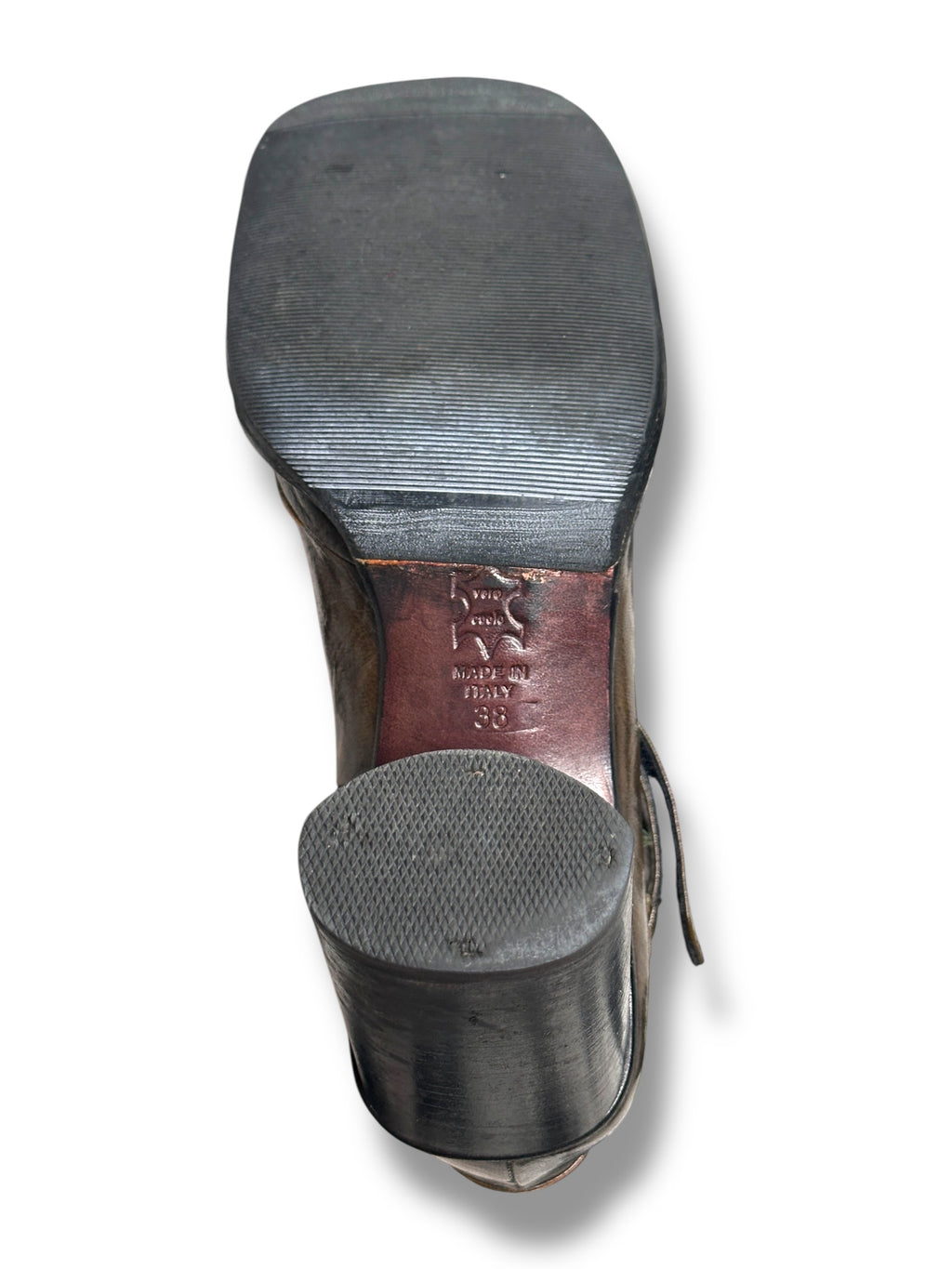 Ixos Plateau Absatz Pumps Damen Braun | EU 38 | Vintage Y2K