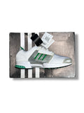 2008 Adidas ClimaCool RU 664199 Weiß/Silber/Grün EU 43 1/3 | Men’s Vintage Sneaker