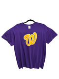 2000s Gildan Lila Gelb T-Shirt M | Men’s Vintage