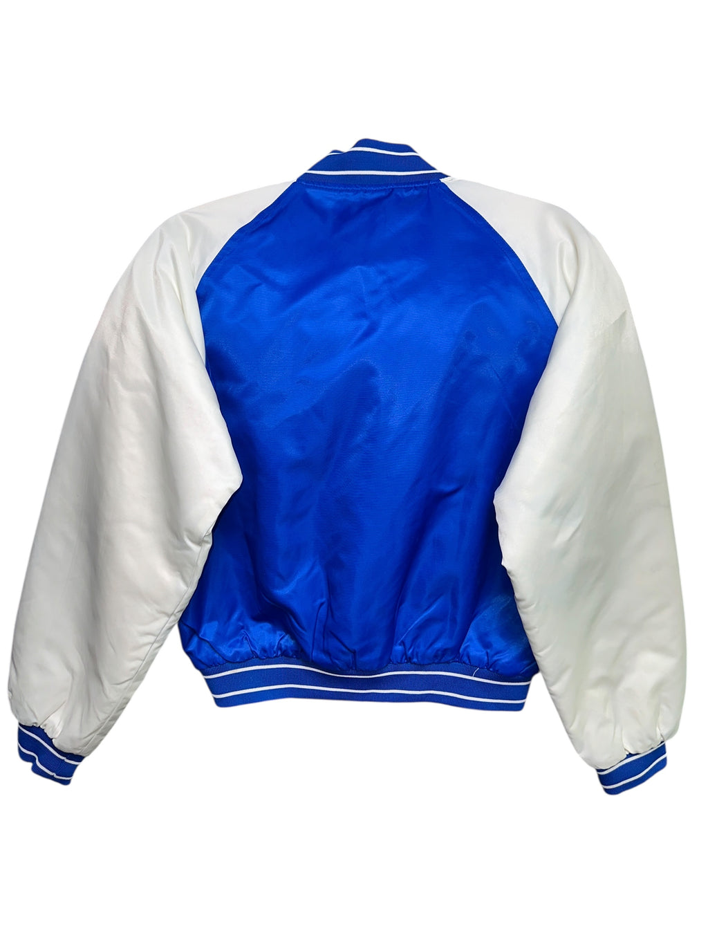 1990s Brooklyn Cooperstown Collegejacke Blau Weiß S| women’s Vintage
