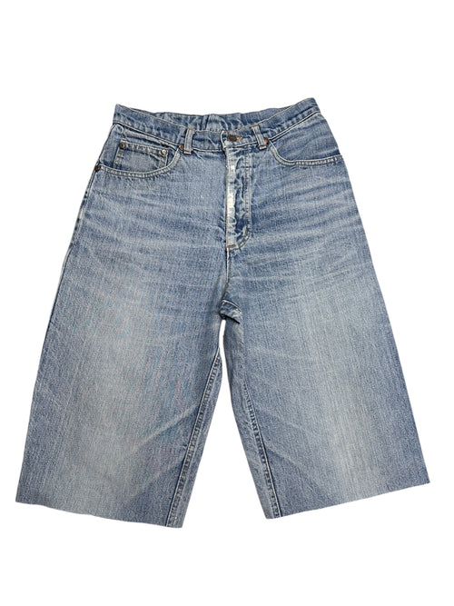 1980s Americanino Jeans Shorts Blau | Men’s Size S | Vintage