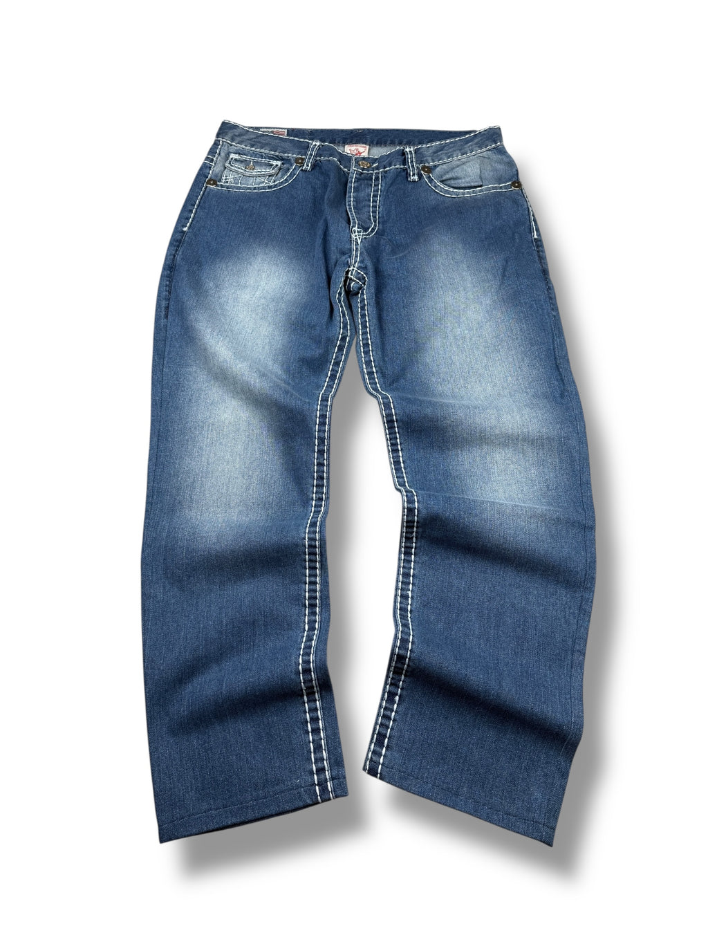 2000s True Religion Billy Big T Blaue Jeans | S (W36 L28)