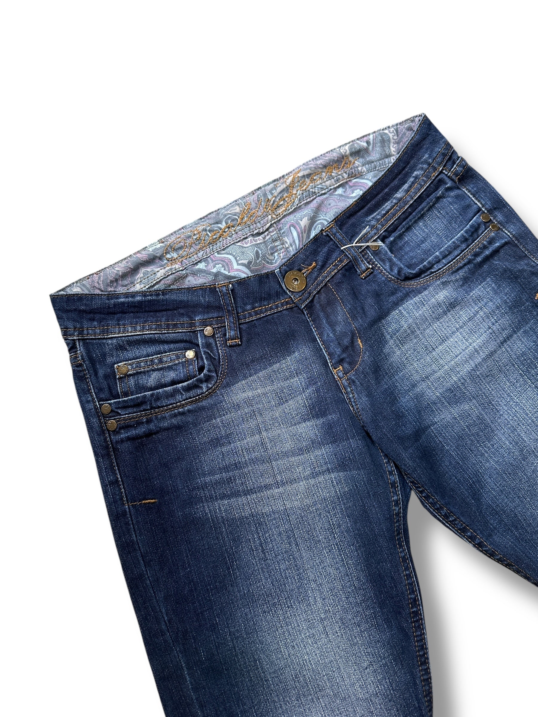 Y2K PCLD Flared Jeans Lucia Dark Low Waist | 36 Women’s W30