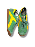1980s Buffalo Sneaker Grün Gelb | Vintage EU 43
