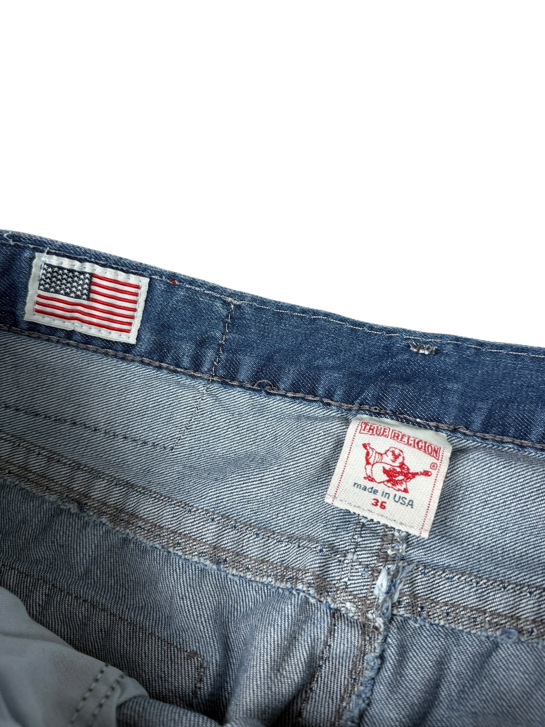 2000s True Religion Billy Big T Blaue Jeans | S (W36 L28)