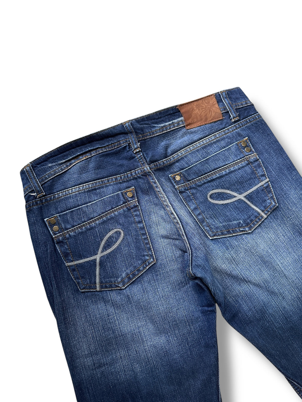 Y2K PCLD Flared Jeans Lucia Dark Low Waist | 36 Women’s W30