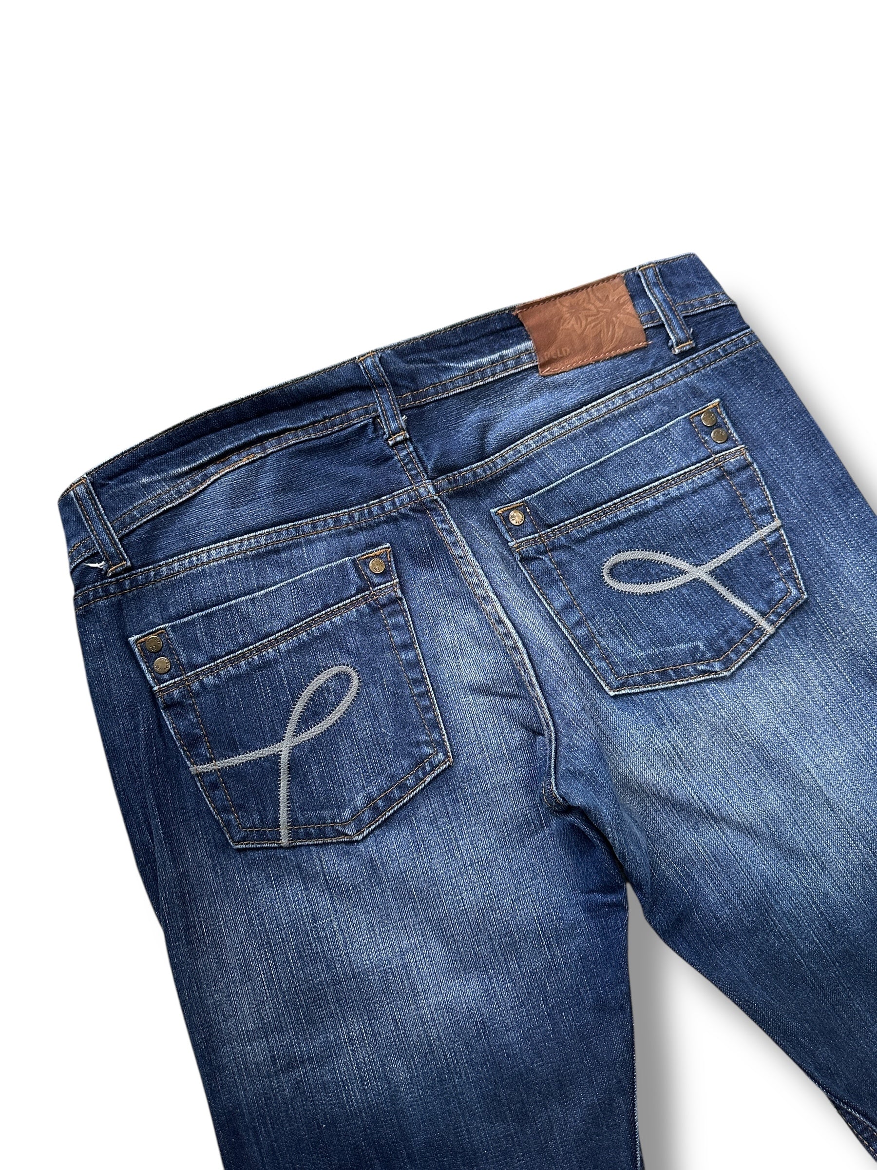 Y2K PCLD Flared Jeans Lucia Dark Low Waist | 36 Women’s W30