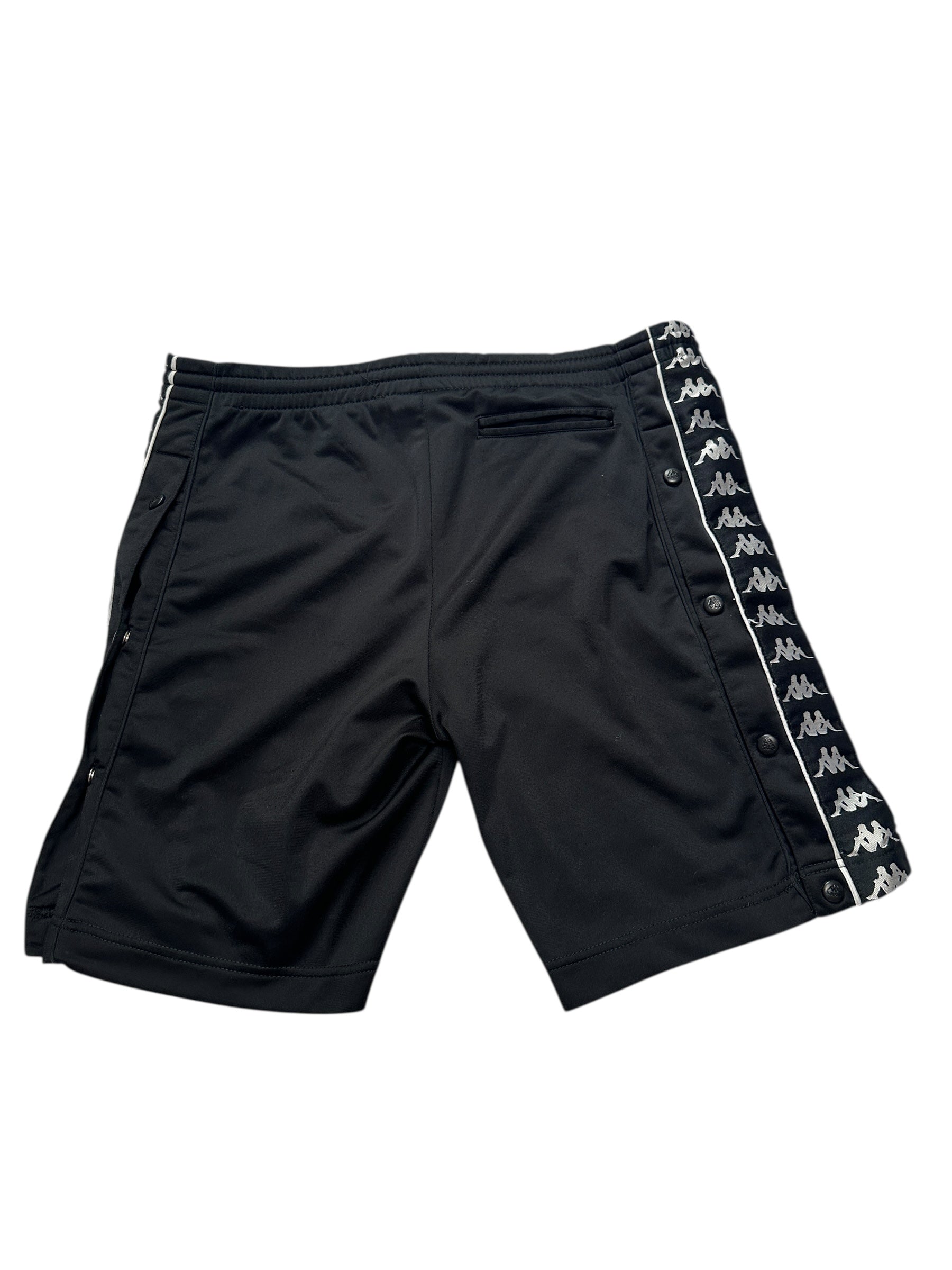 1990s Kappa Trackpants | Vintage Sommer Shorts mit Knöpfen | M