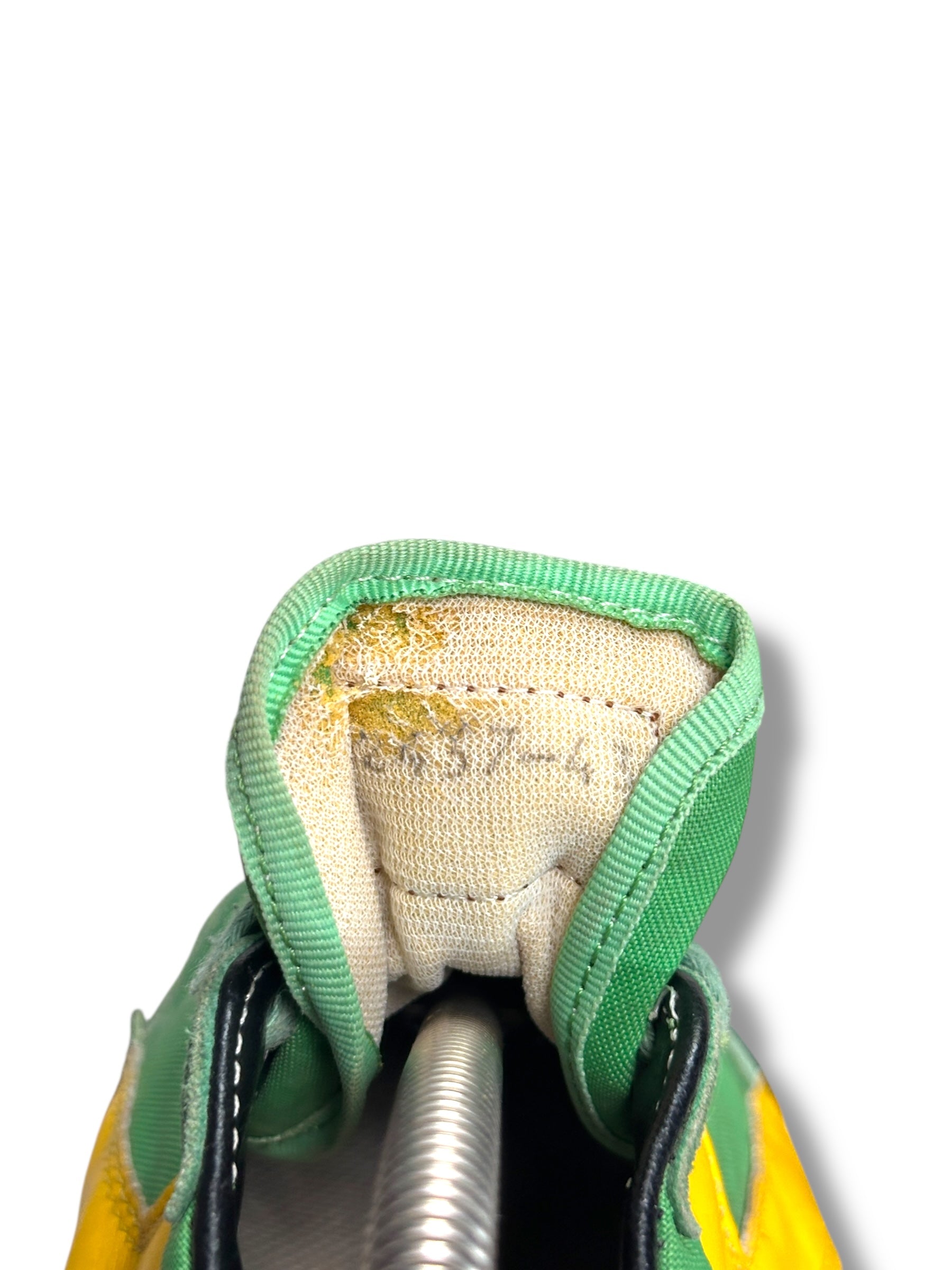 1980s Buffalo Sneaker Grün Gelb | Vintage EU 43