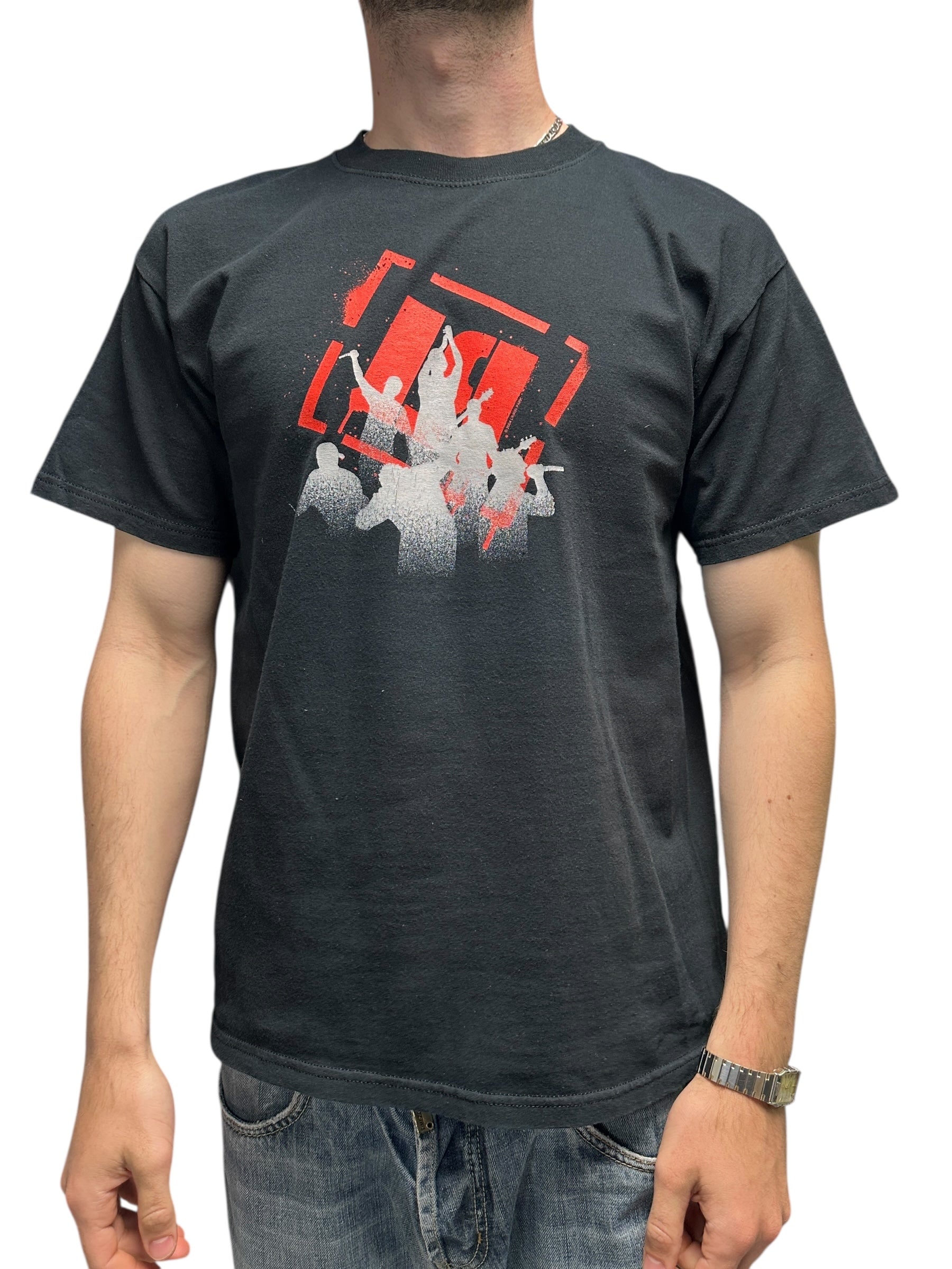 2004 Linkin Park Band T-Shirt Gildan M