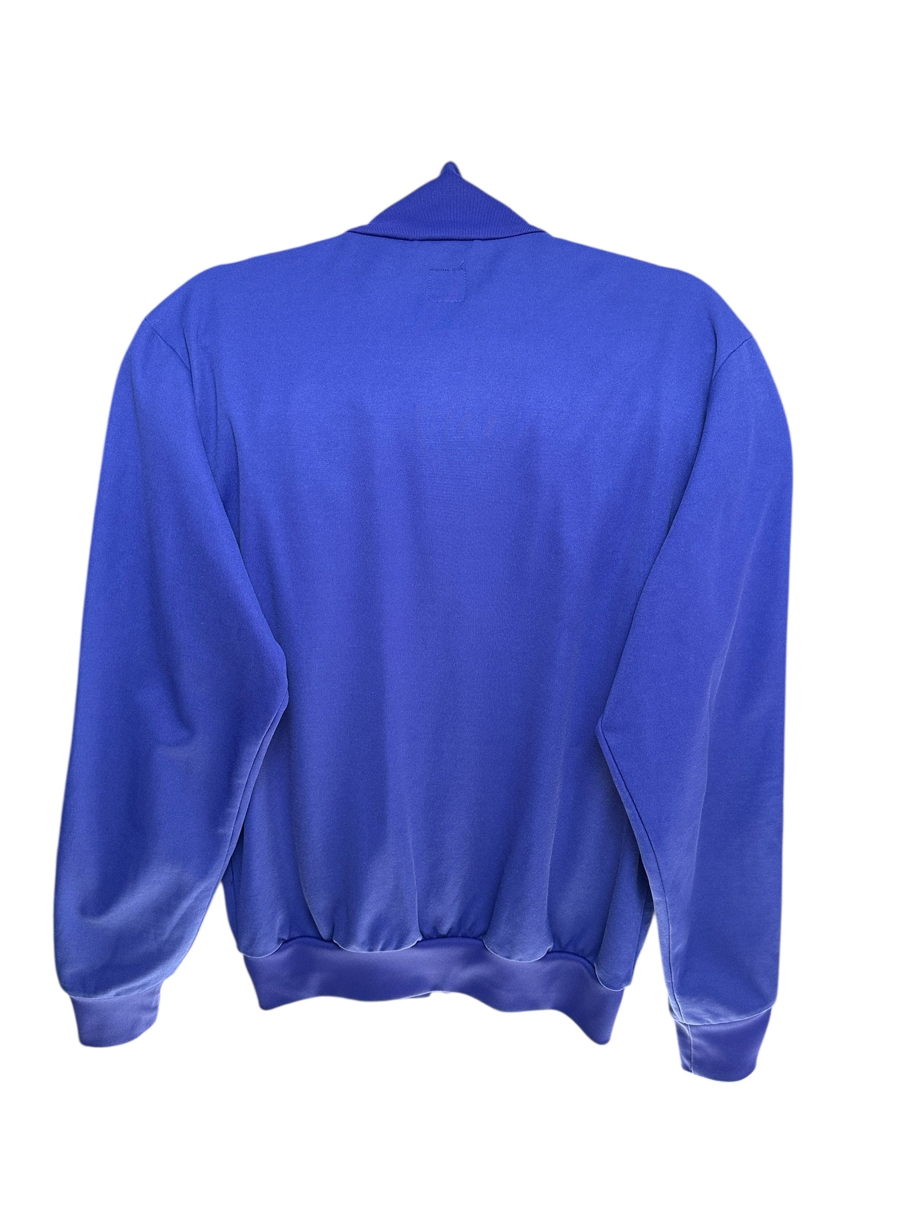 2000s Adidas x Real Madrid Vintage Trainingsjacke | Lila mit Streifen M
