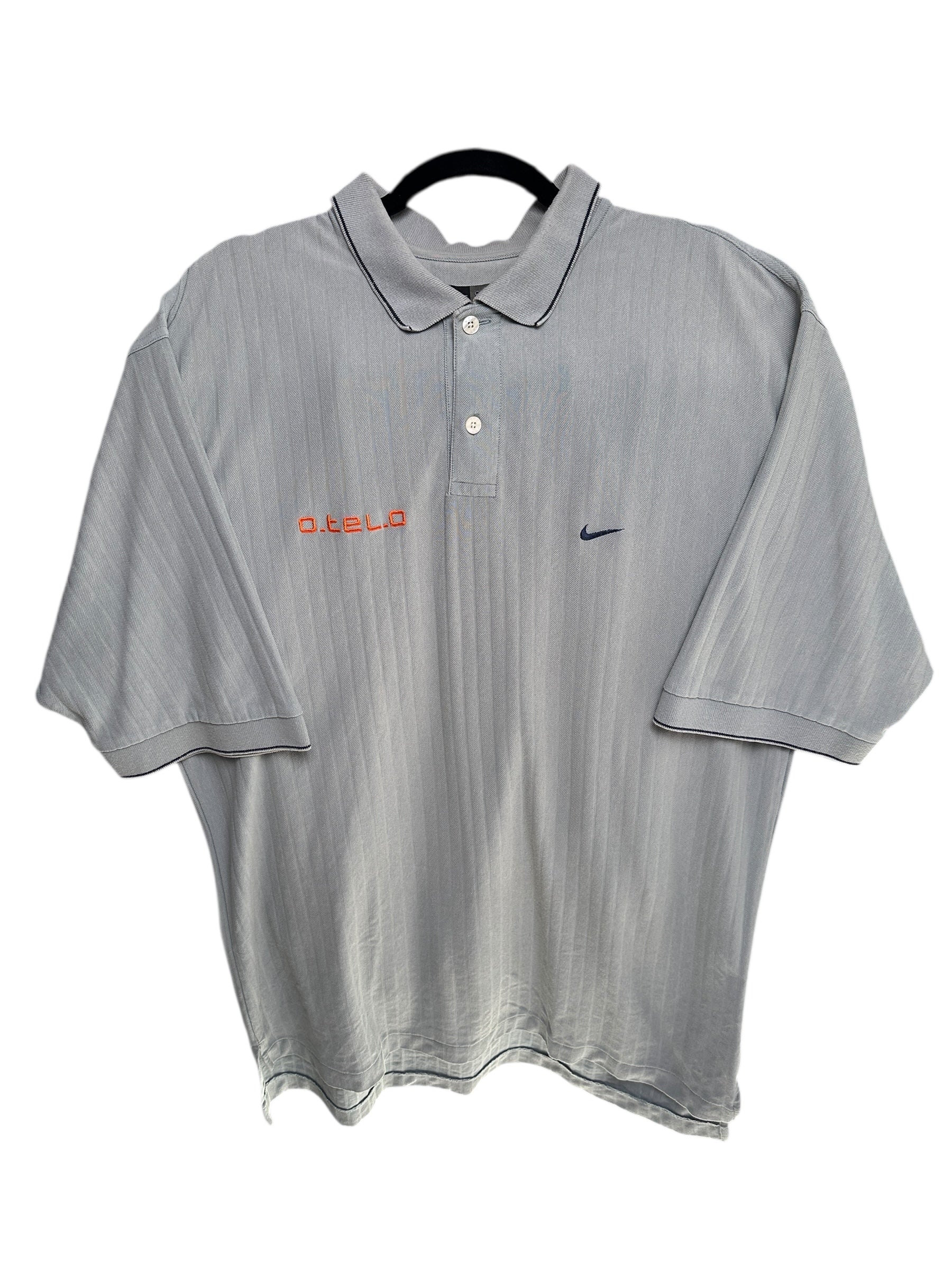 2000s Nike x Golf Poloshirt Grau Otello XL