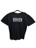 2000s Egotronic Raven gegen Deutschland Gildan T-Shirt Schwarz L | Men’s Vintage