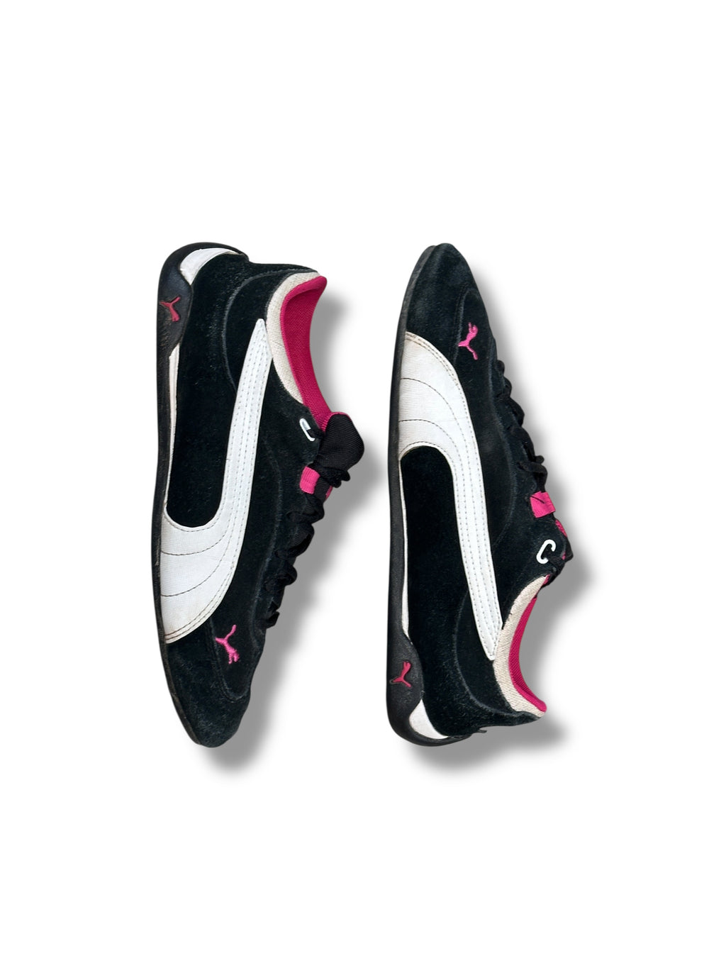 Puma Fast Cat Sneaker Schwarz/Weiß/Pink Vintage Damen | EU 39 | 304494