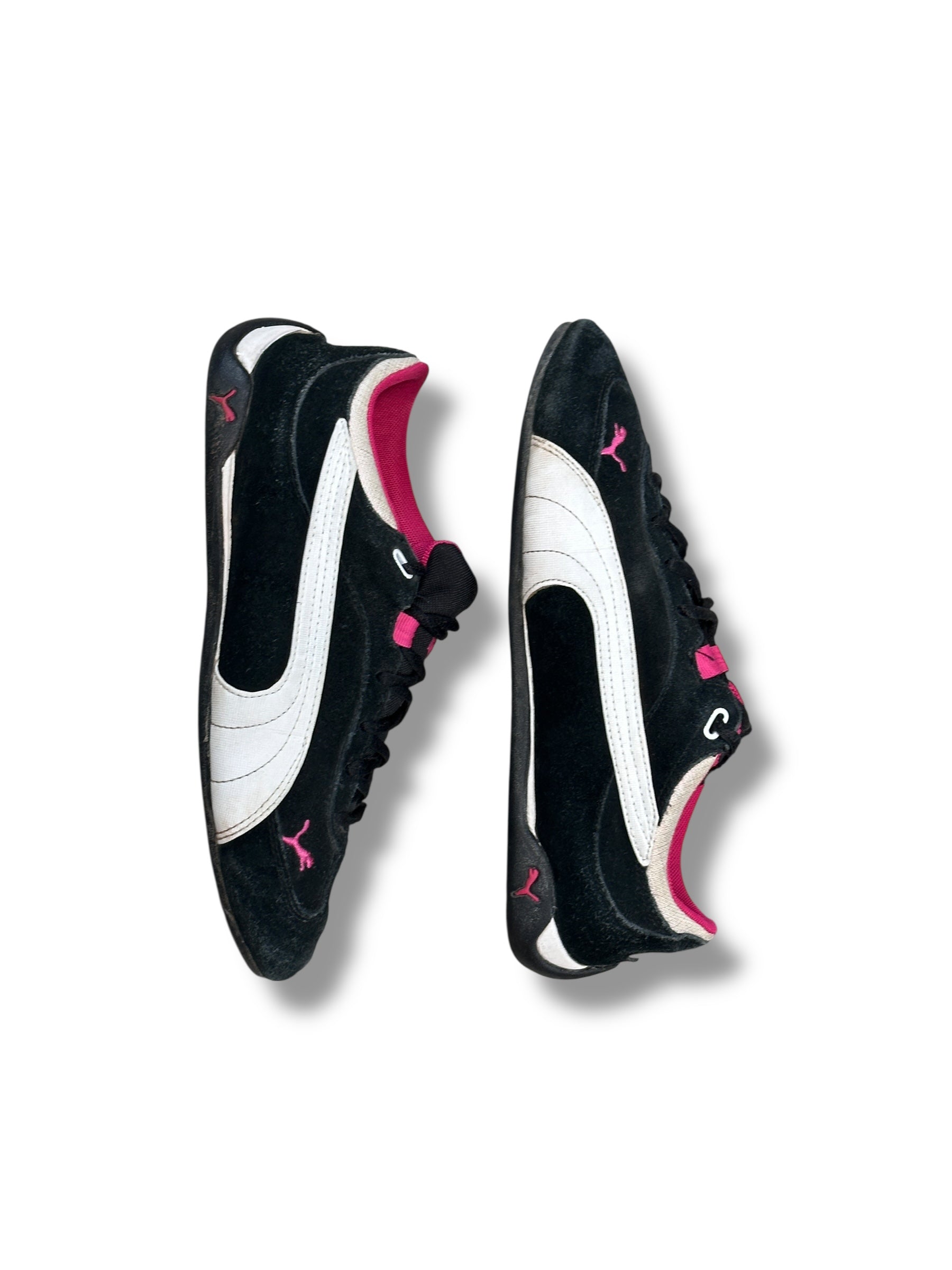 Puma Fast Cat Sneaker Schwarz/Weiß/Pink Vintage Damen | EU 39 | 304494