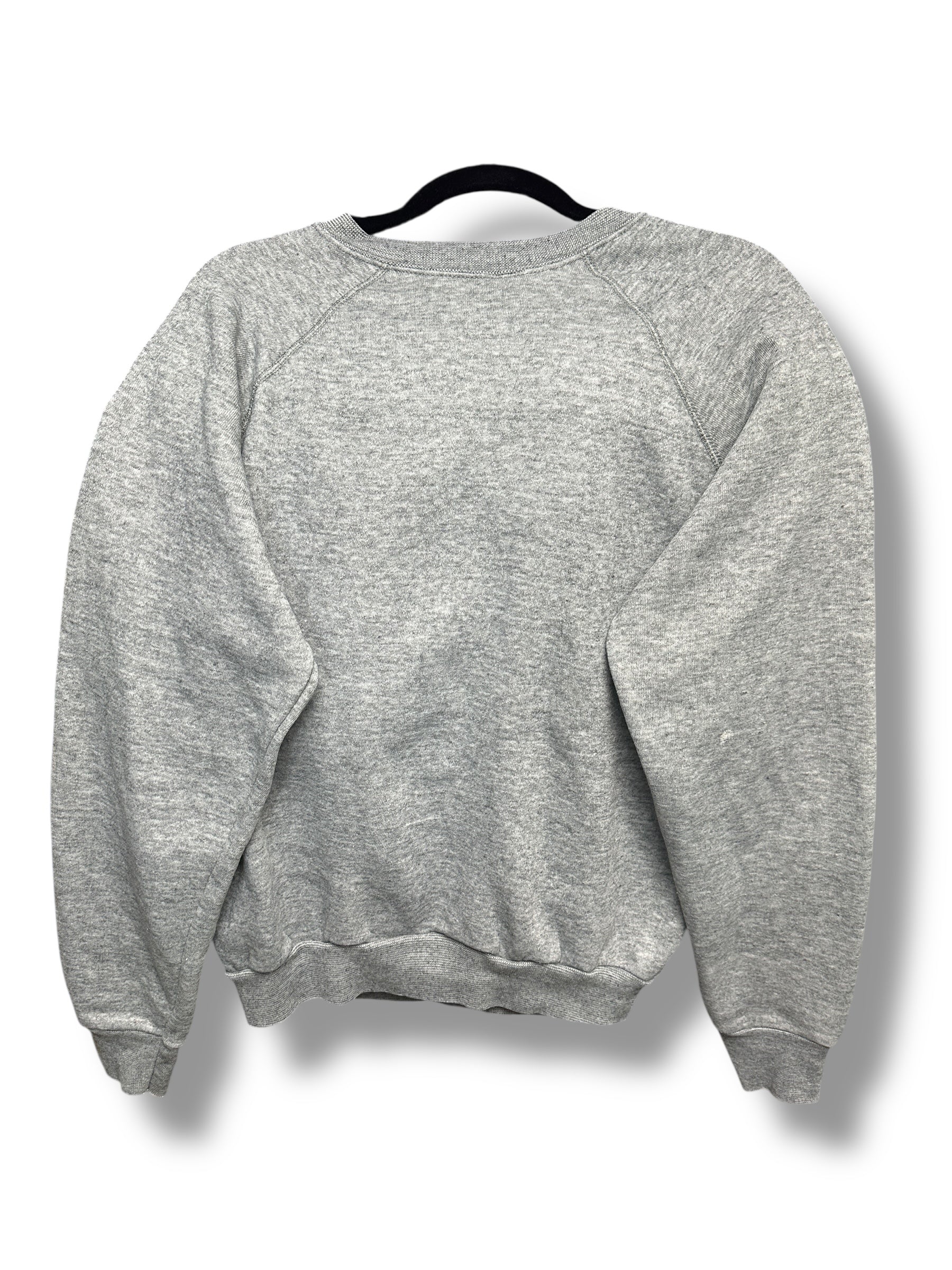 1986 Anvil Vintage Sweater Grau Hirsch Schneelandschaft Print | Men’s L
