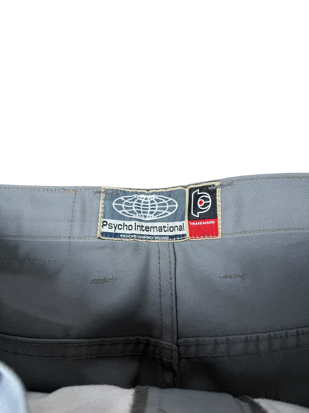 2000s Psycho Cowboy Brand Jeans Stoff Grau| XS (W29)