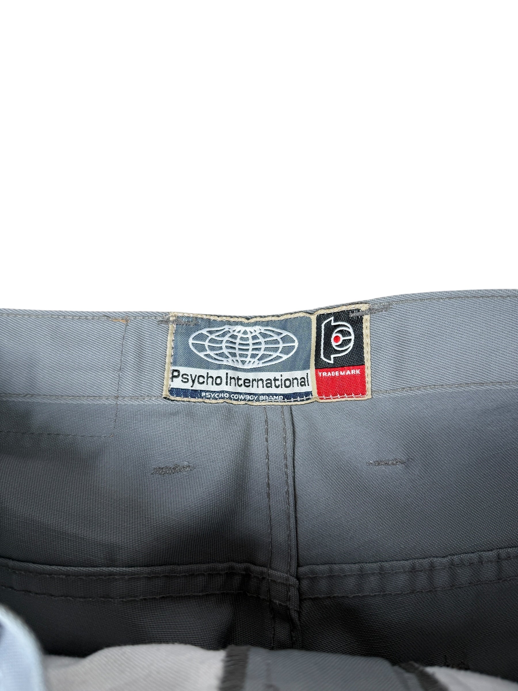 2000s Psycho Cowboy Brand Jeans Stoff Grau| XS (W29)