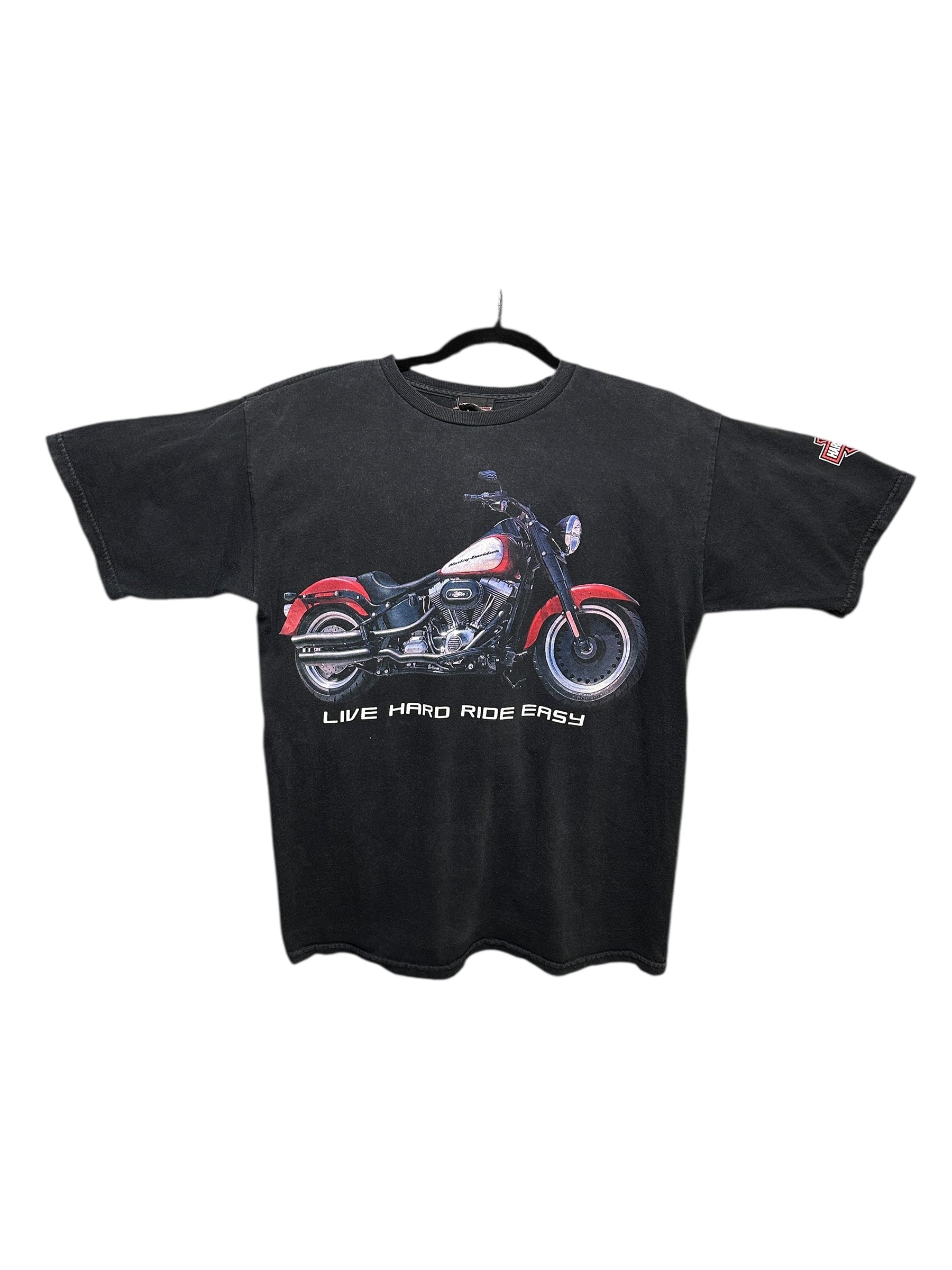 1990s Harley Davidson Las Vegas Motorcycle alstyle T-Shirt M