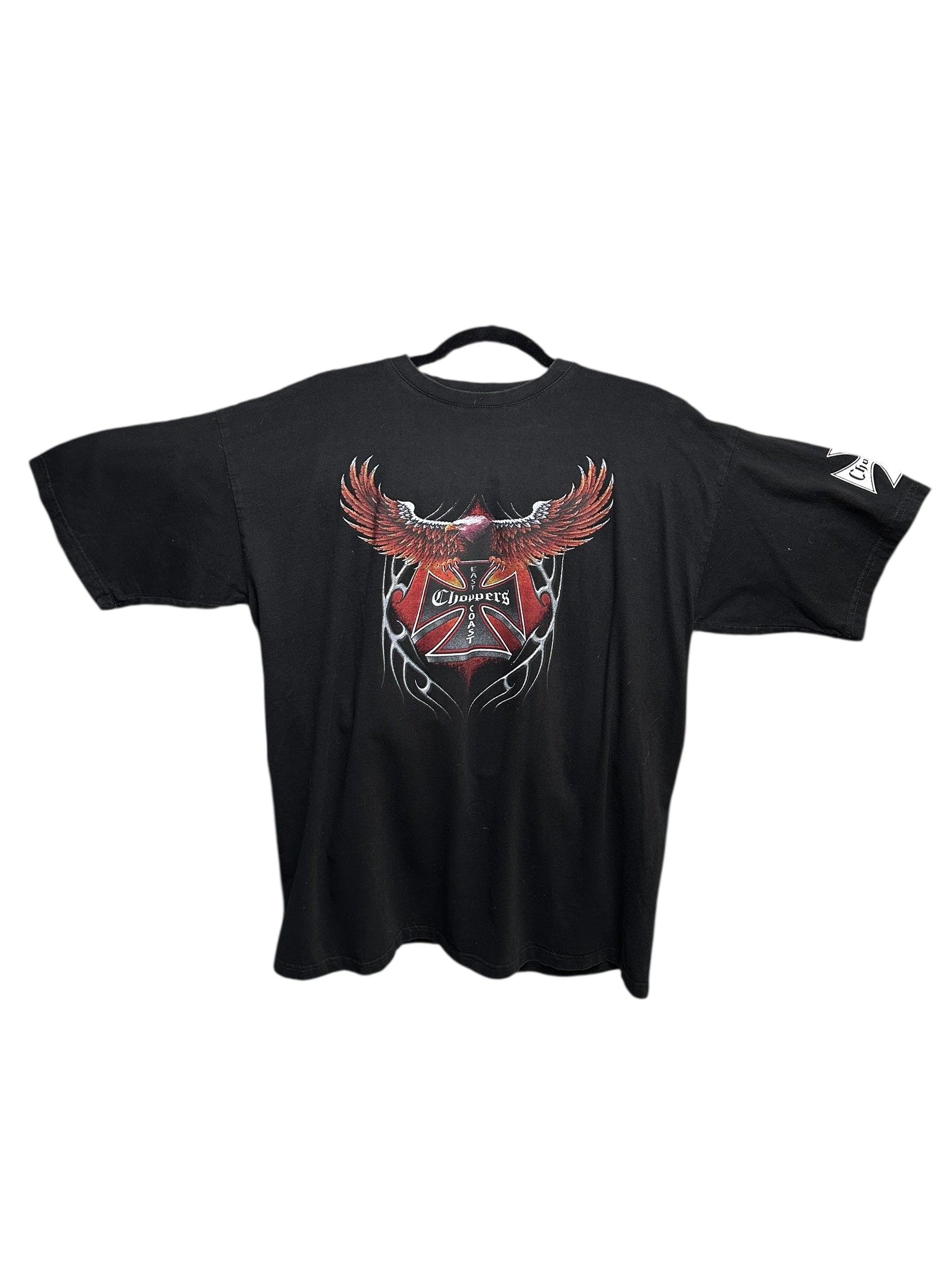 1990s Heavy Tribal East Coast Choppers T-Shirt XL
