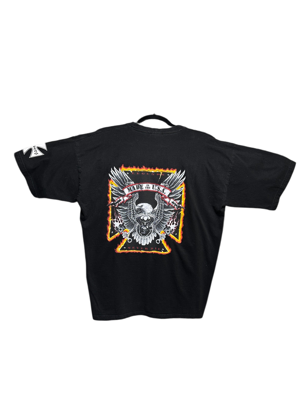1990s Heavy Tribal East Coast Choppers T-Shirt XL
