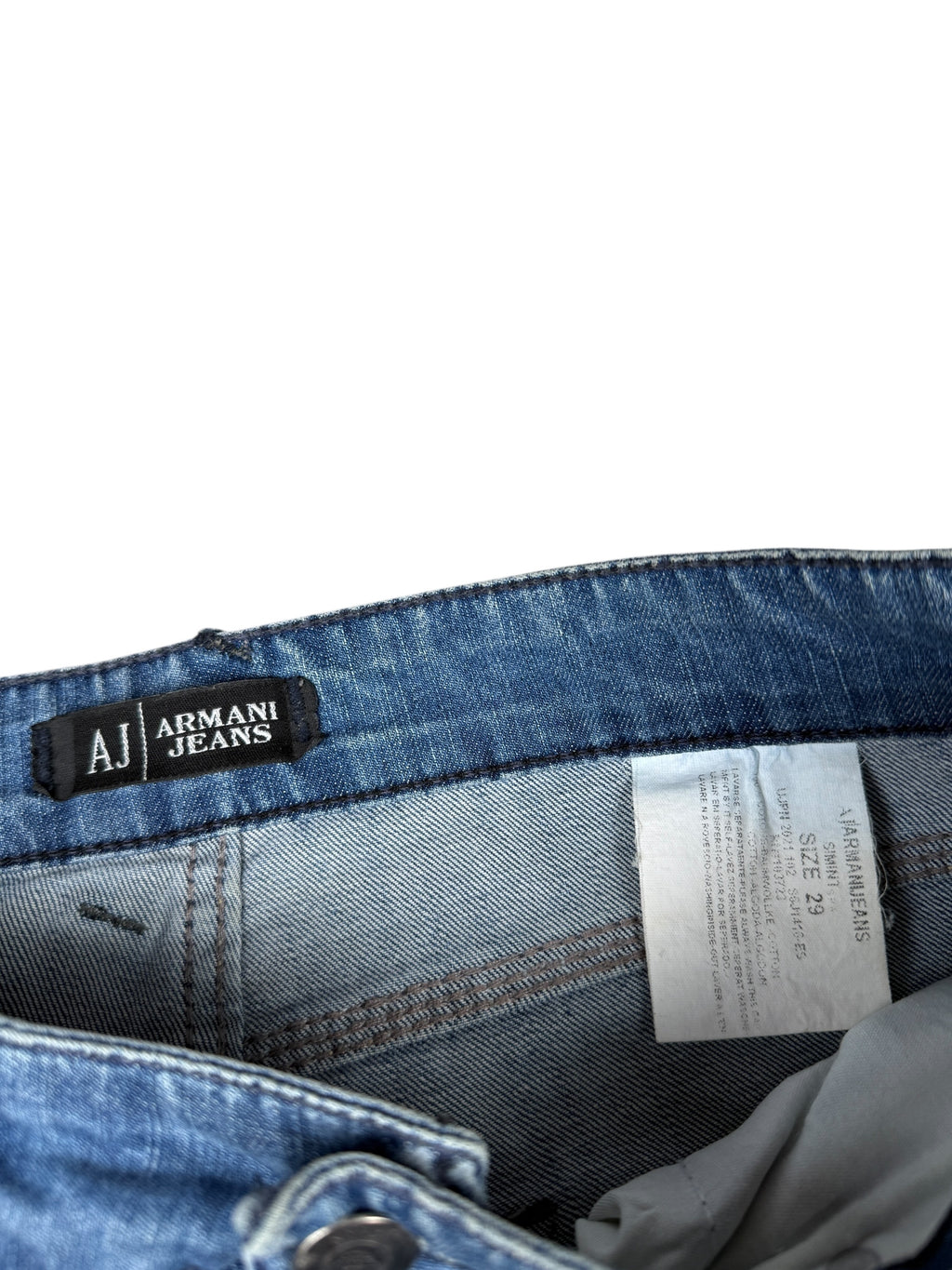 2000s Armani Jeans Blau Simint | M (W29)