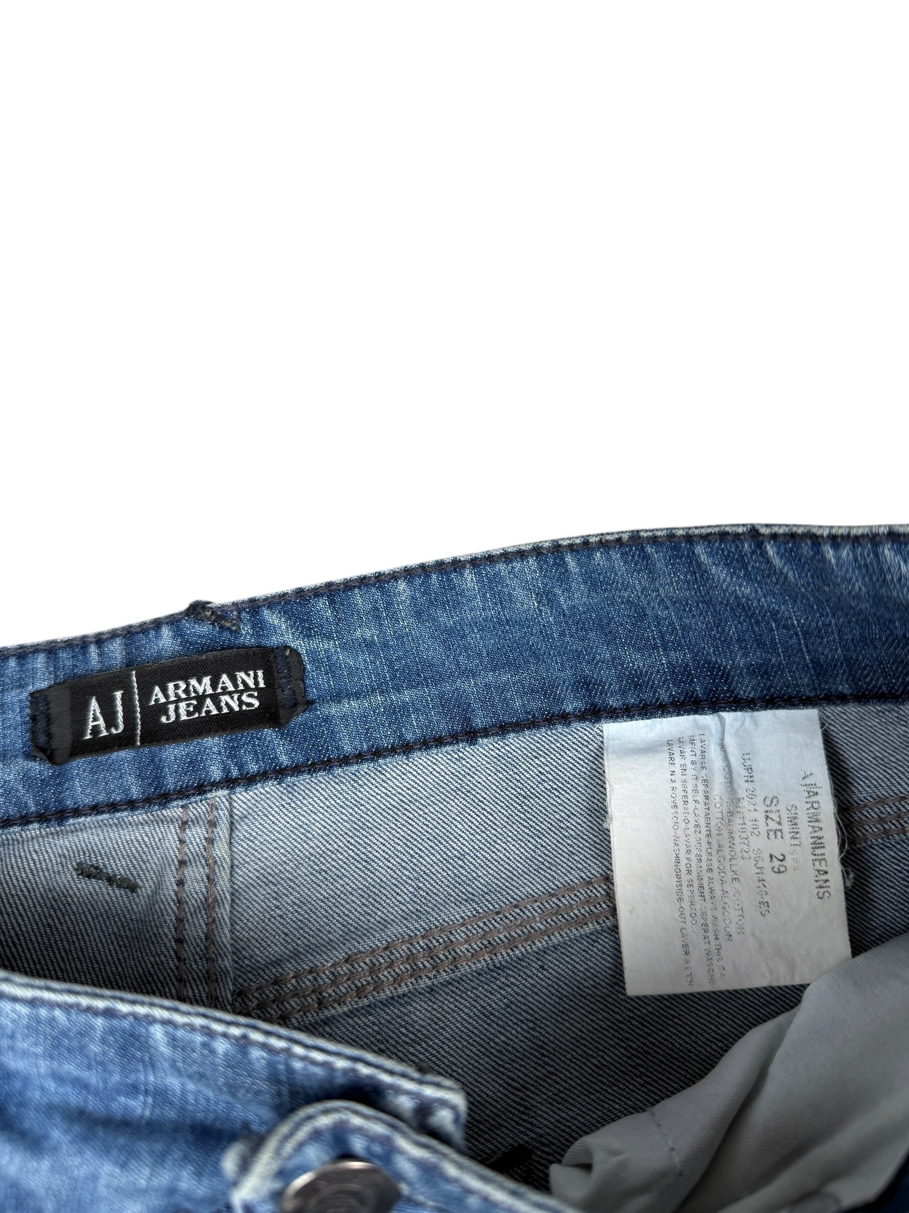 2000s Armani Jeans Blau Simint | M (W29)