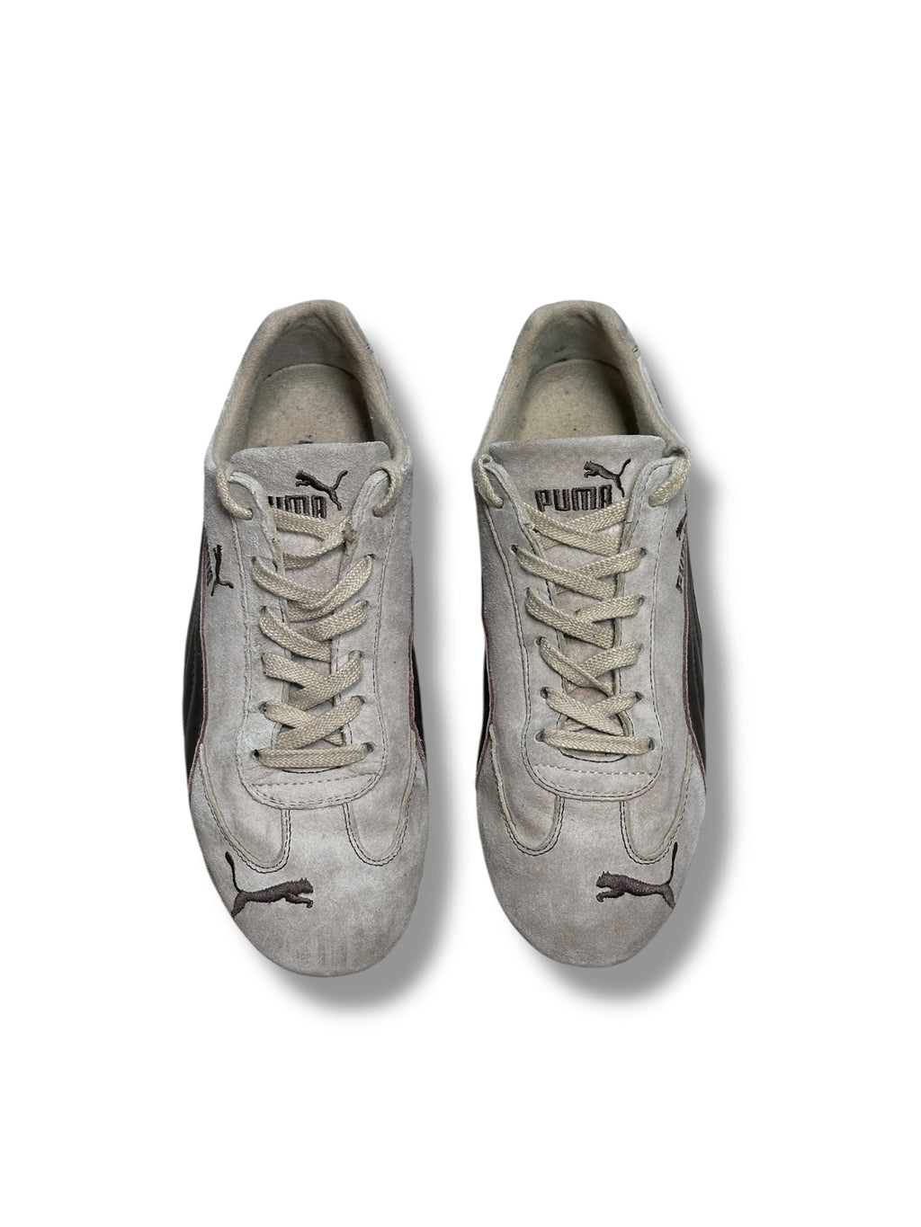 Y2K Puma Speedcat Braun/Greige Vintage Sneaker | Herren EU 44