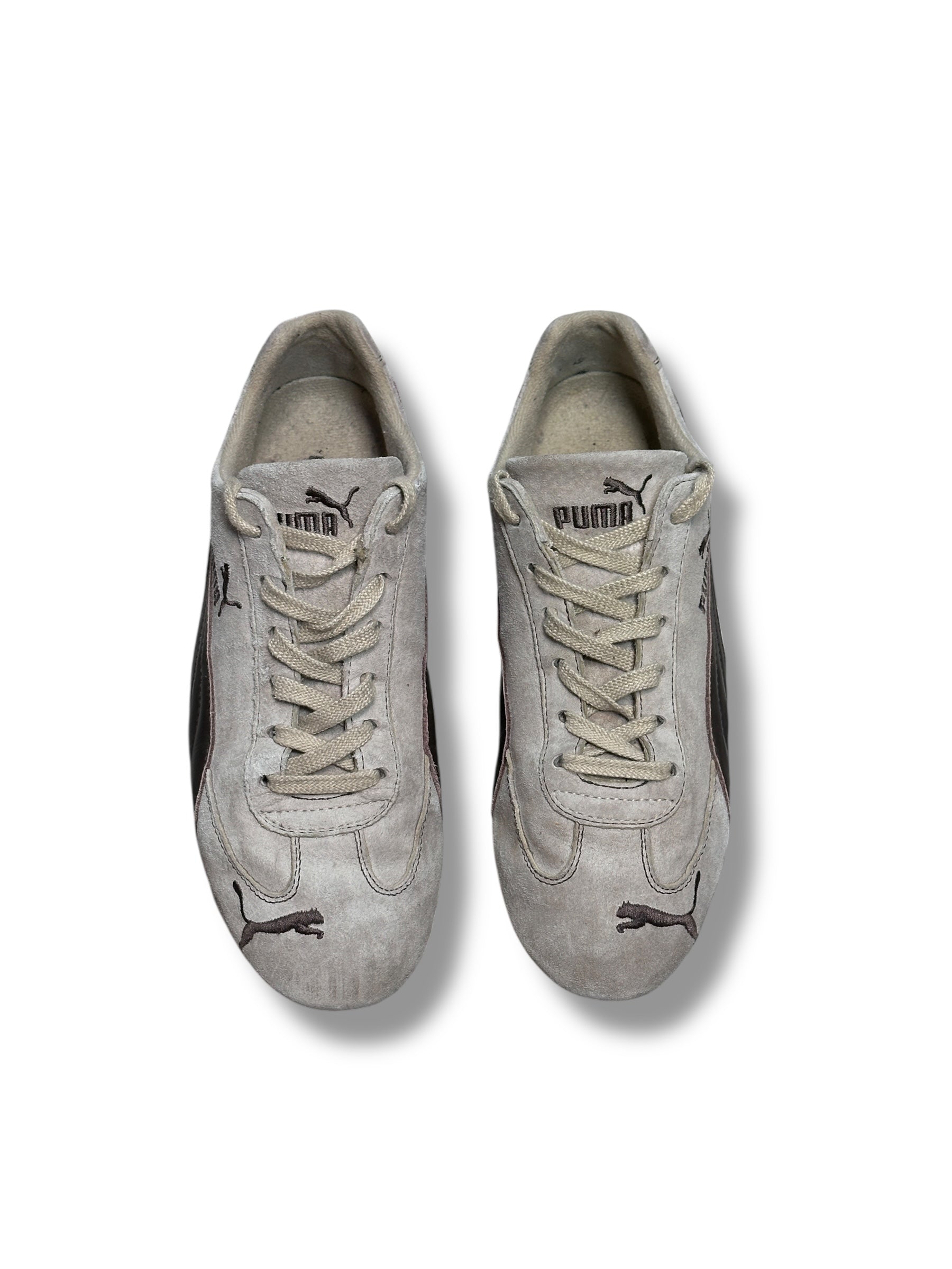Y2K Puma Speedcat Braun/Greige Vintage Sneaker | Herren EU 44