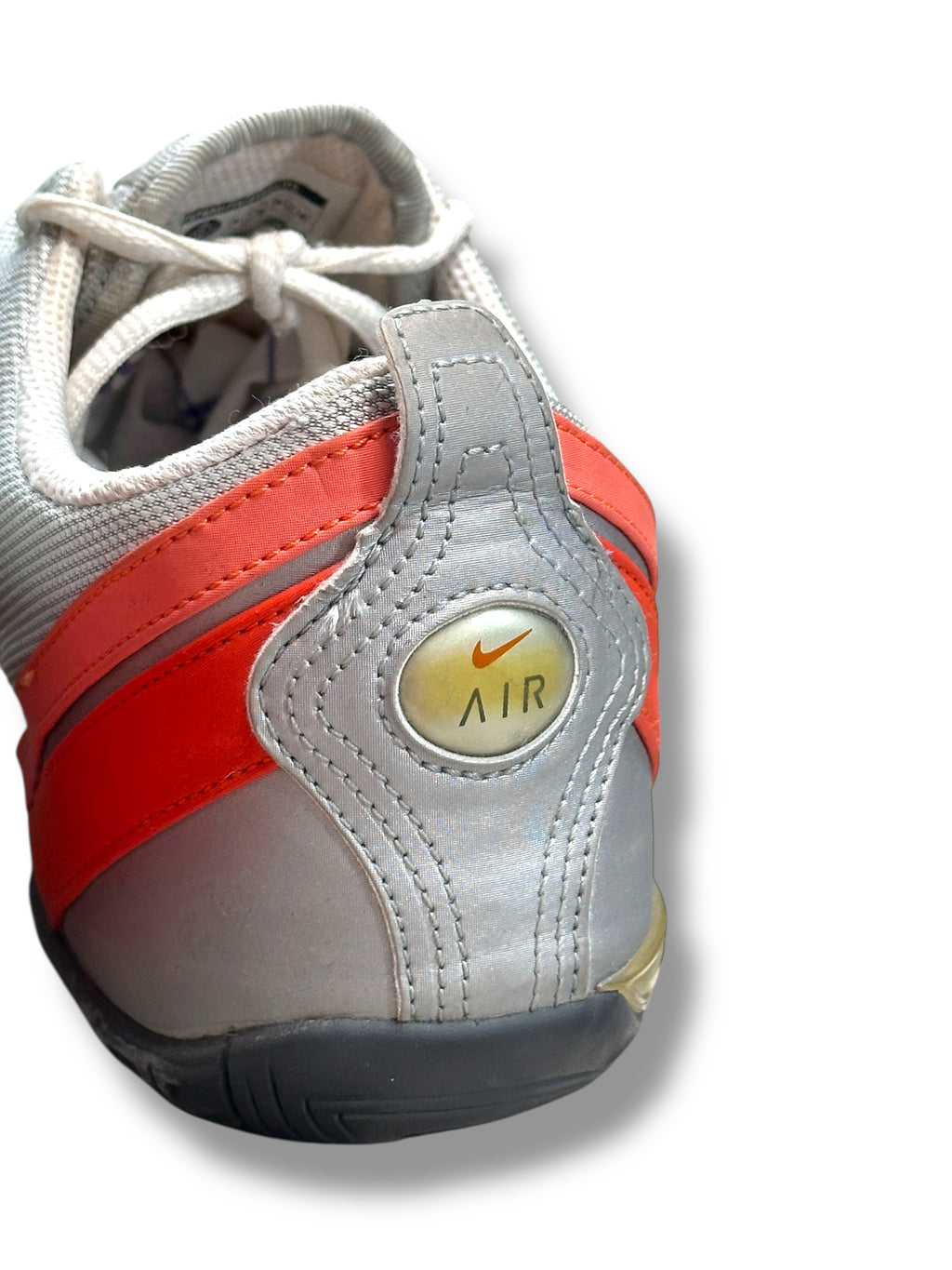 2005 Nike Air 310218-101 Silver/Orange | Herren US 8.5 (EU 42.5)