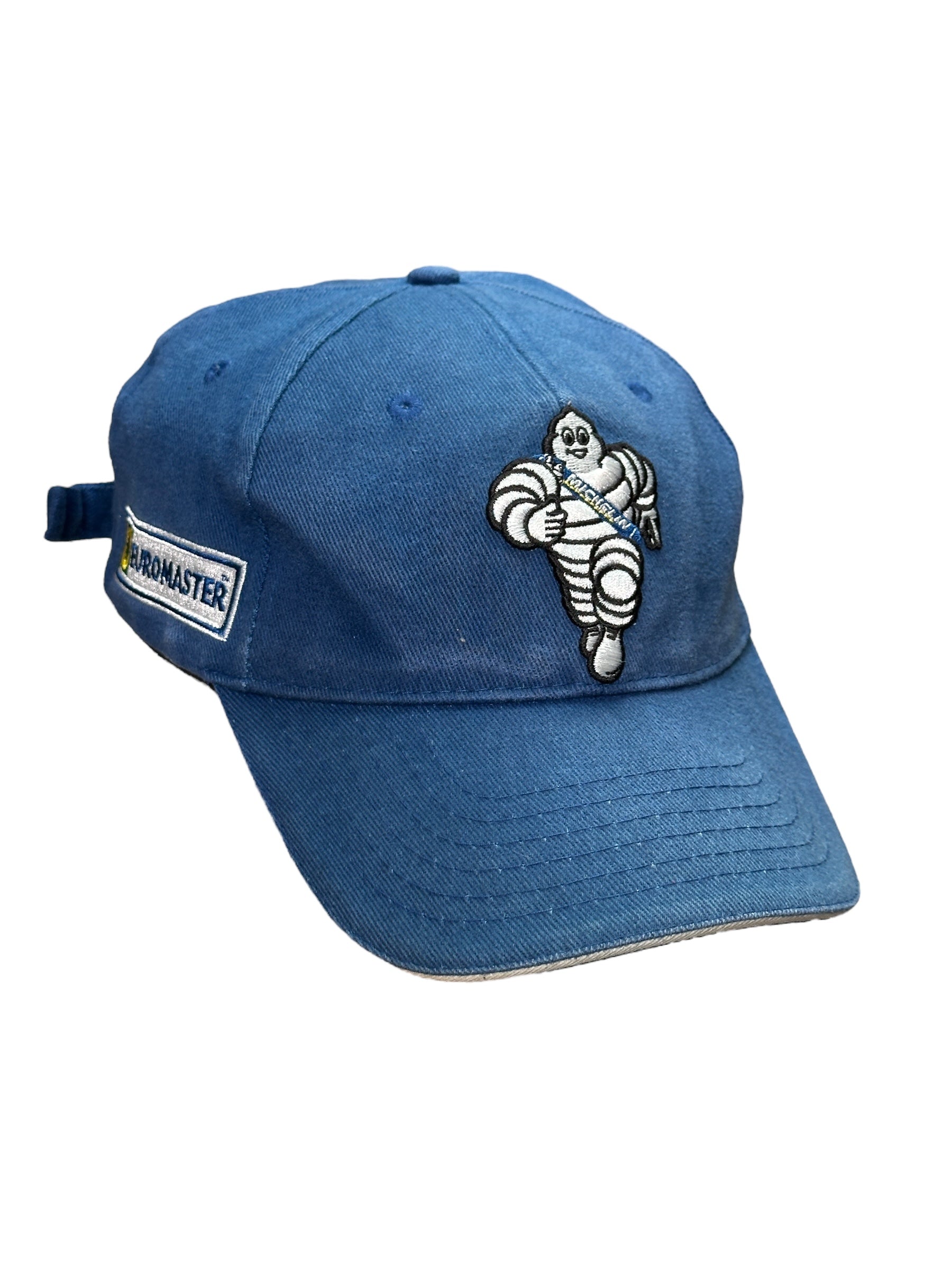 1990s Michelin Cap | Vintage Racing Blau | One Size