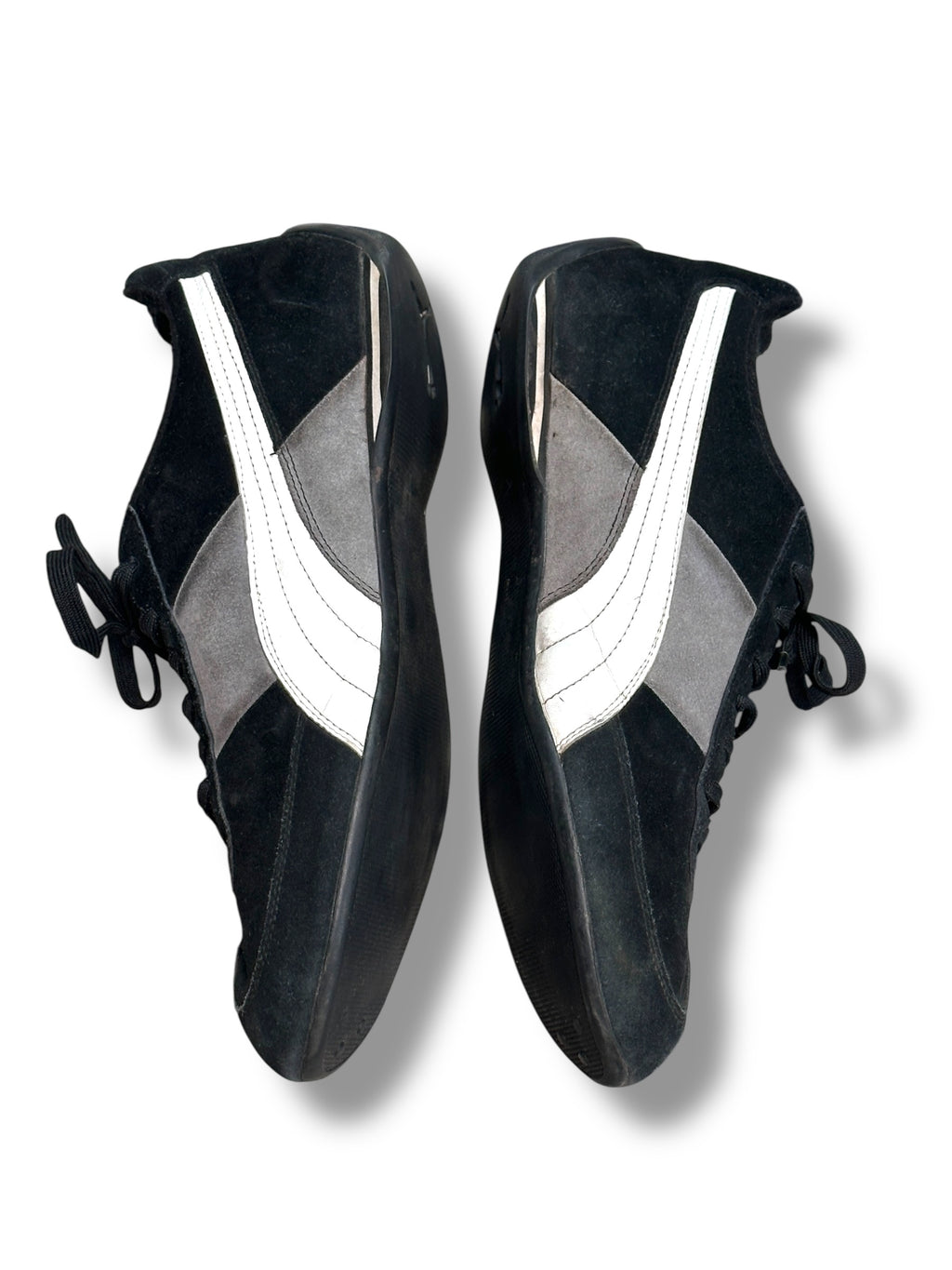 Y2K Puma Speedcat OG Herren Sneaker Schwarz/Weiß/Grau Y2K Vintage| EU 44,5