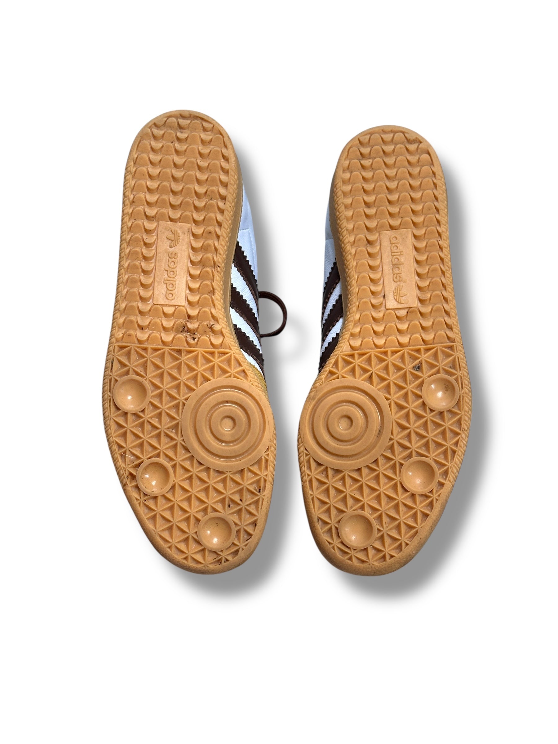 2015 Adidas Samba Custom miAdidas L38250 | Weiß Gelb Braun | US 10.5 EU 44 2/3